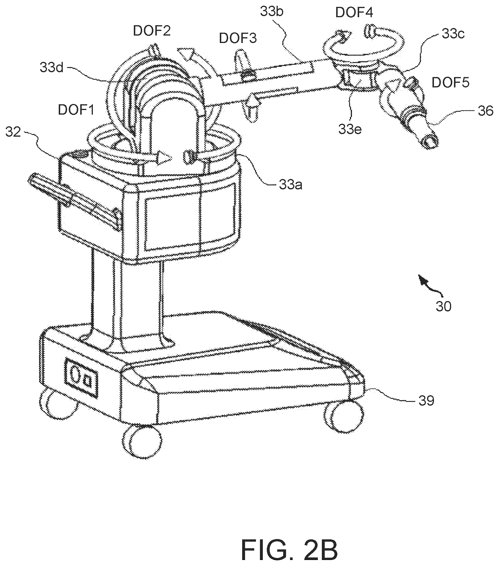 Patent US11771504 Figure 3 – Surgical system with base and arm tracking