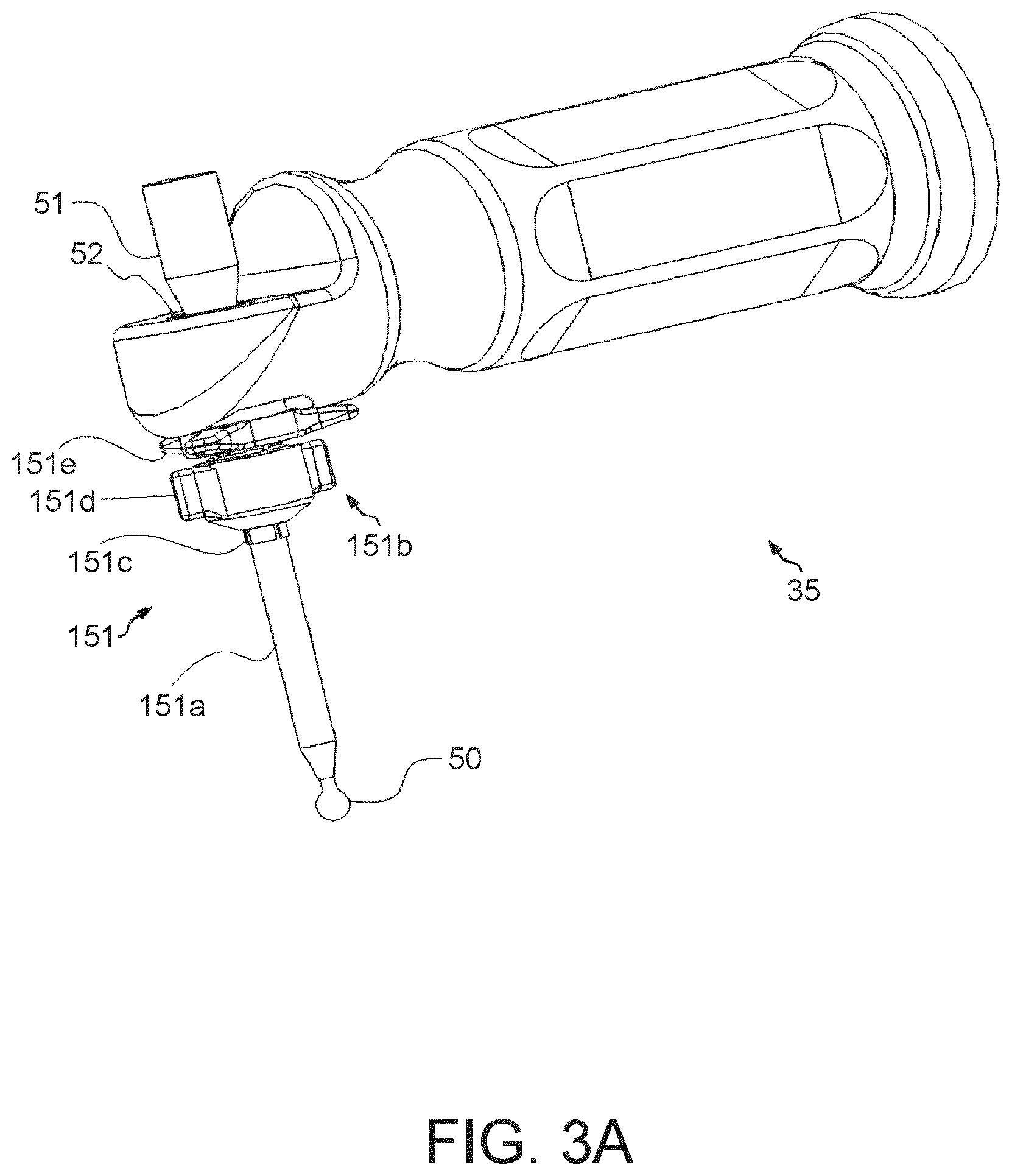 Patent US11771504 Figure 5 – Surgical system with base and arm tracking