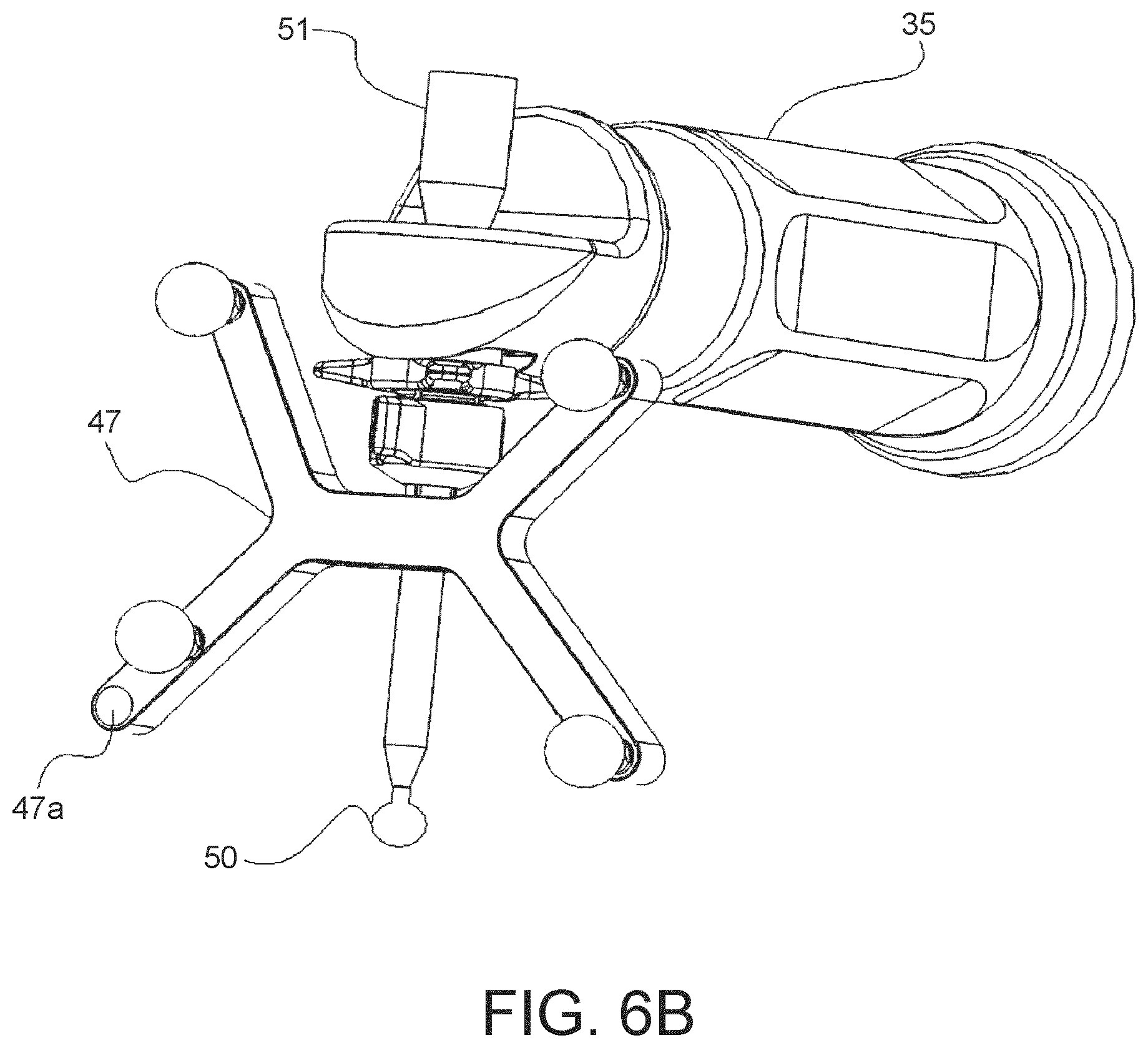 Patent US11771504 Figure 10 – Surgical system with base and arm tracking