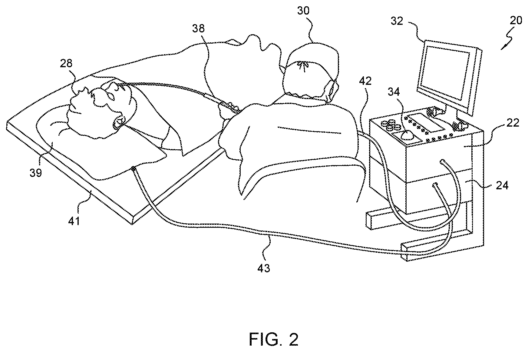 Patent US11771505 Figure 2 – Three dimensional mapping system for cranial surgical pathways and method