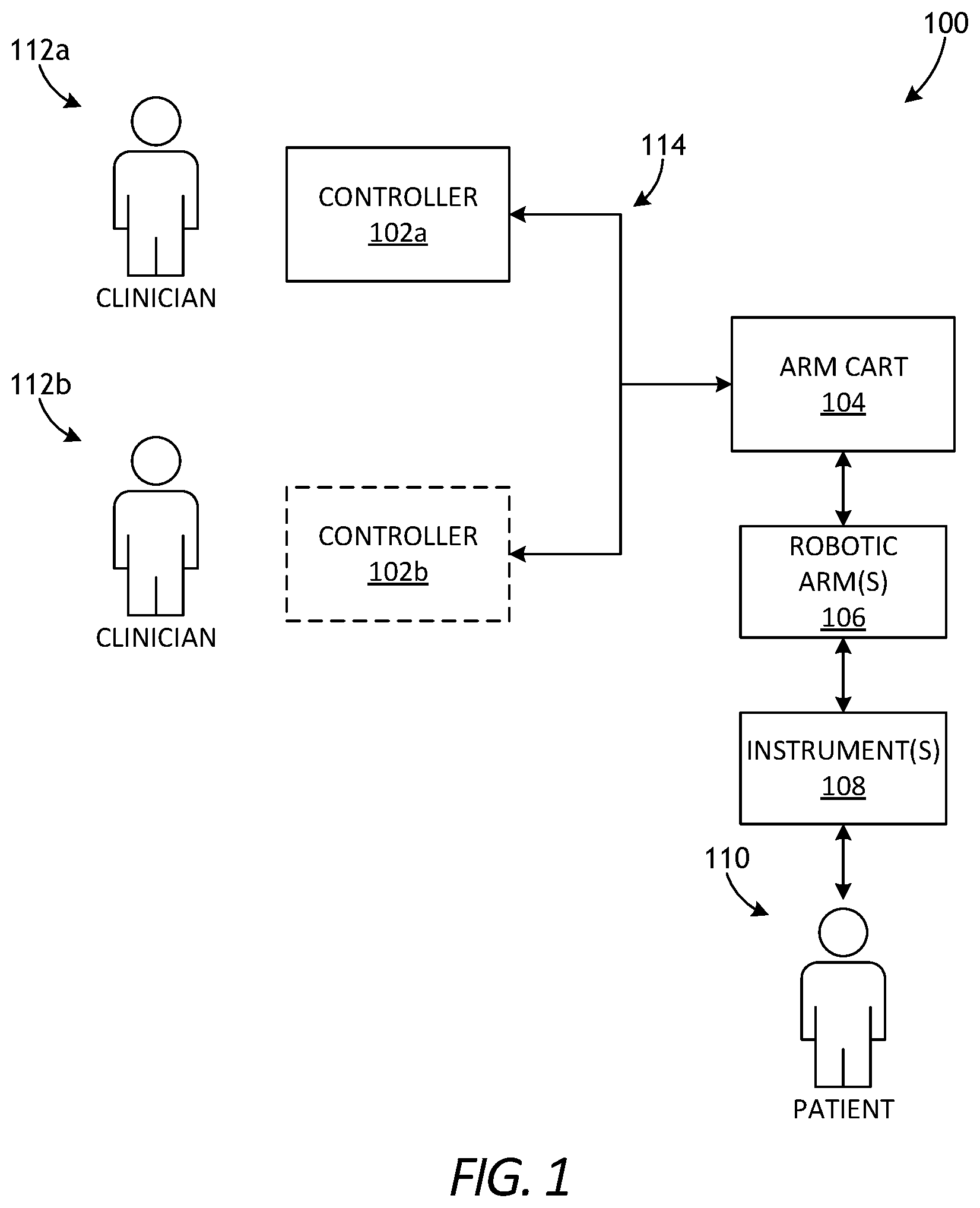 Patent US11771507 Figure 1 – Articulable wrist with flexible member and pivot guides