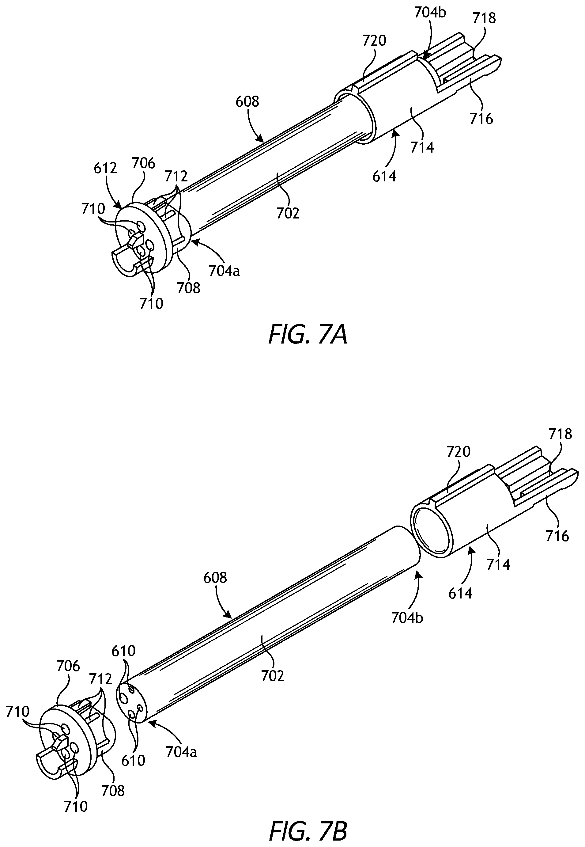 Patent US11771507 Figure 6 – Articulable wrist with flexible member and pivot guides