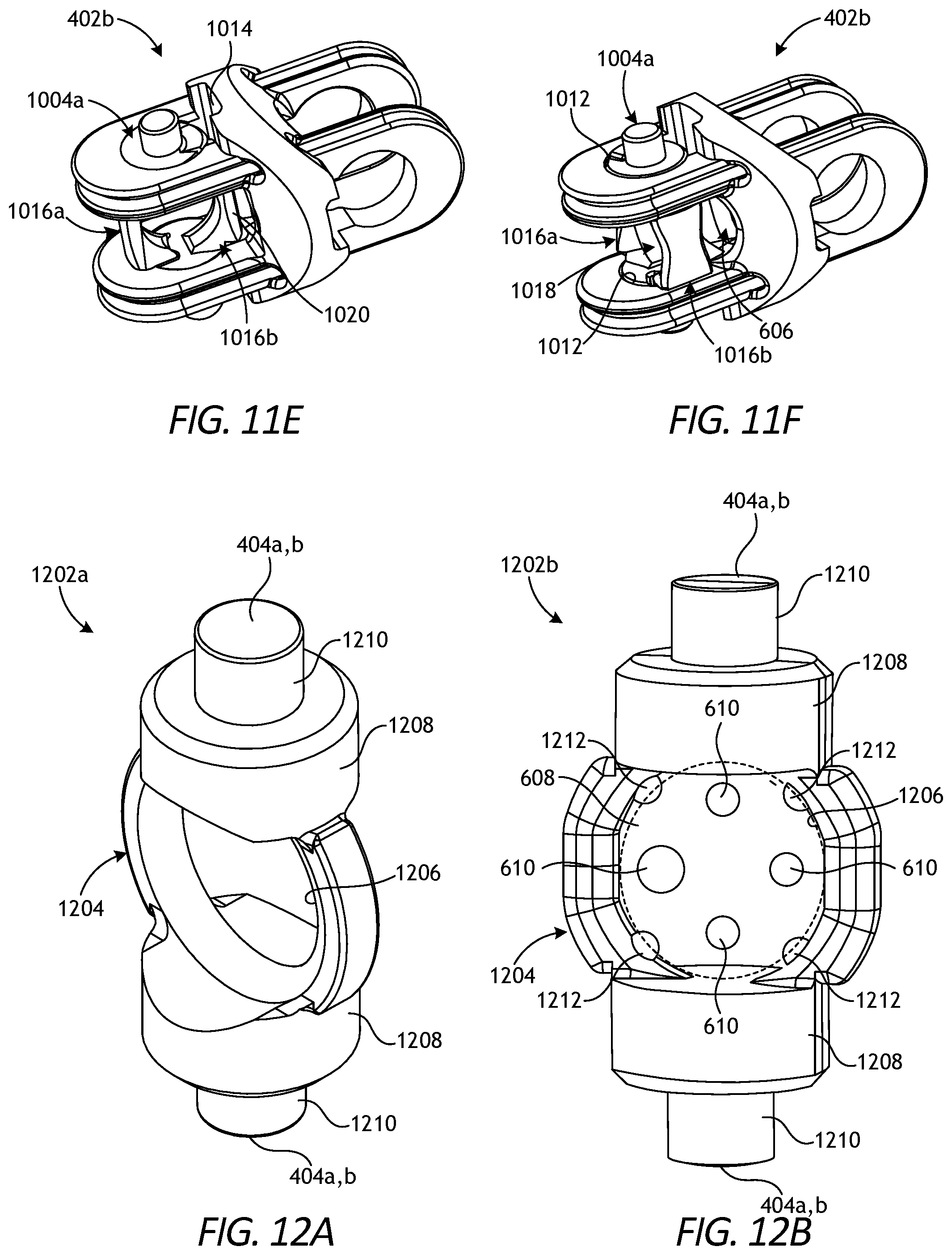 Patent US11771507 Figure 12 – Articulable wrist with flexible member and pivot guides