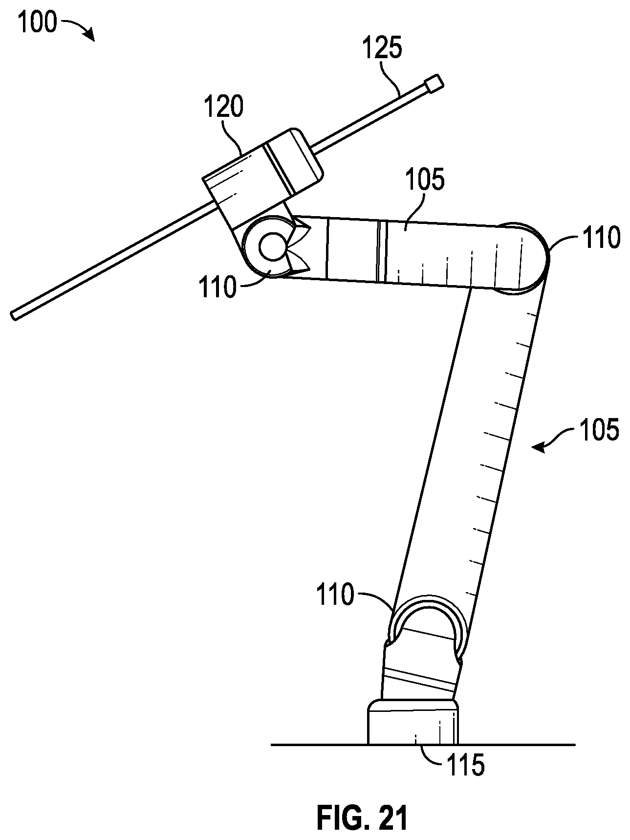 Patent US11771510 Figure 20 – Systems and methods for kinematic optimization with shared robotic degrees-of-freedom