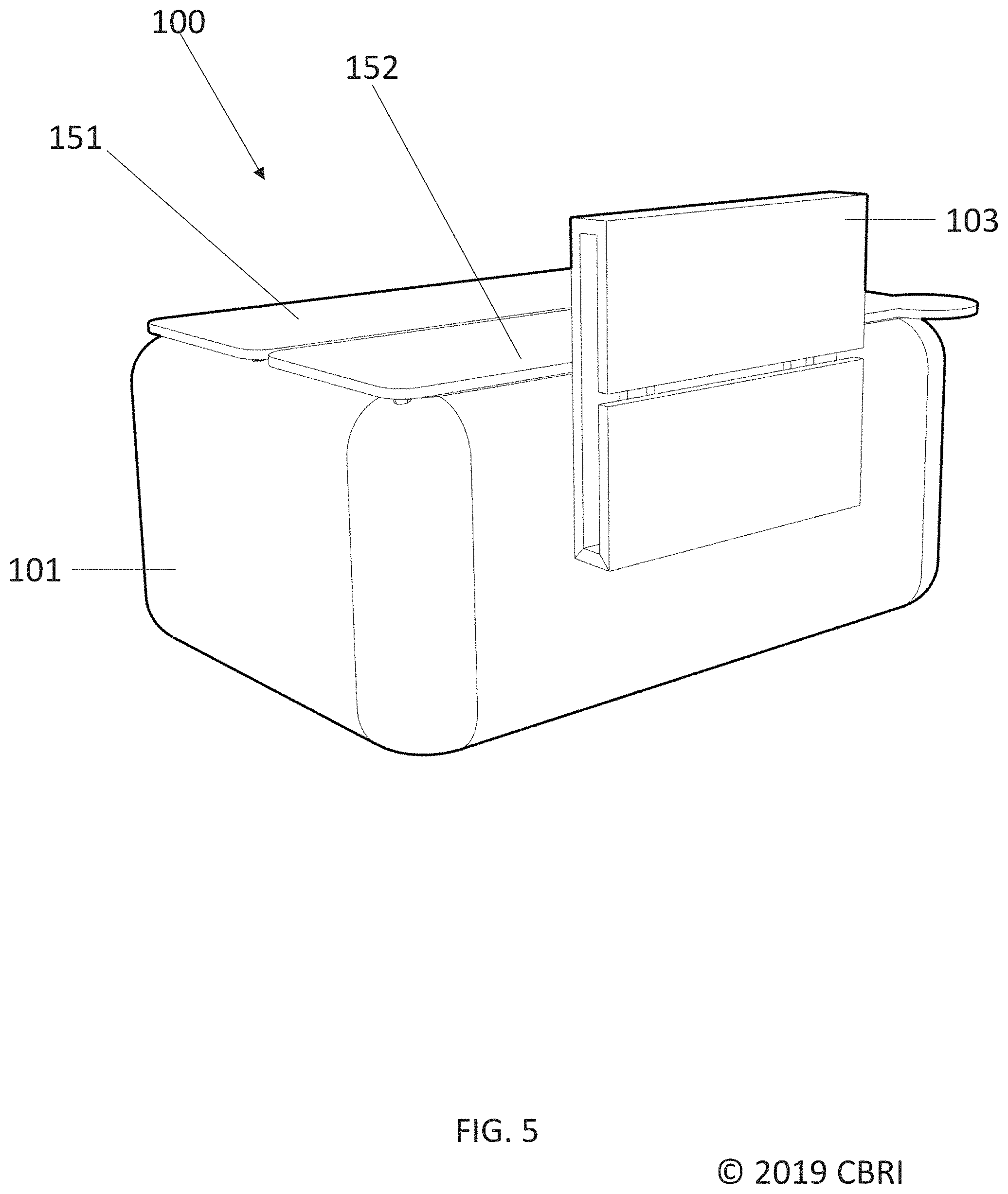 Patent US11771514 Figure 5 – Containers and methods for tissue storage during surgery