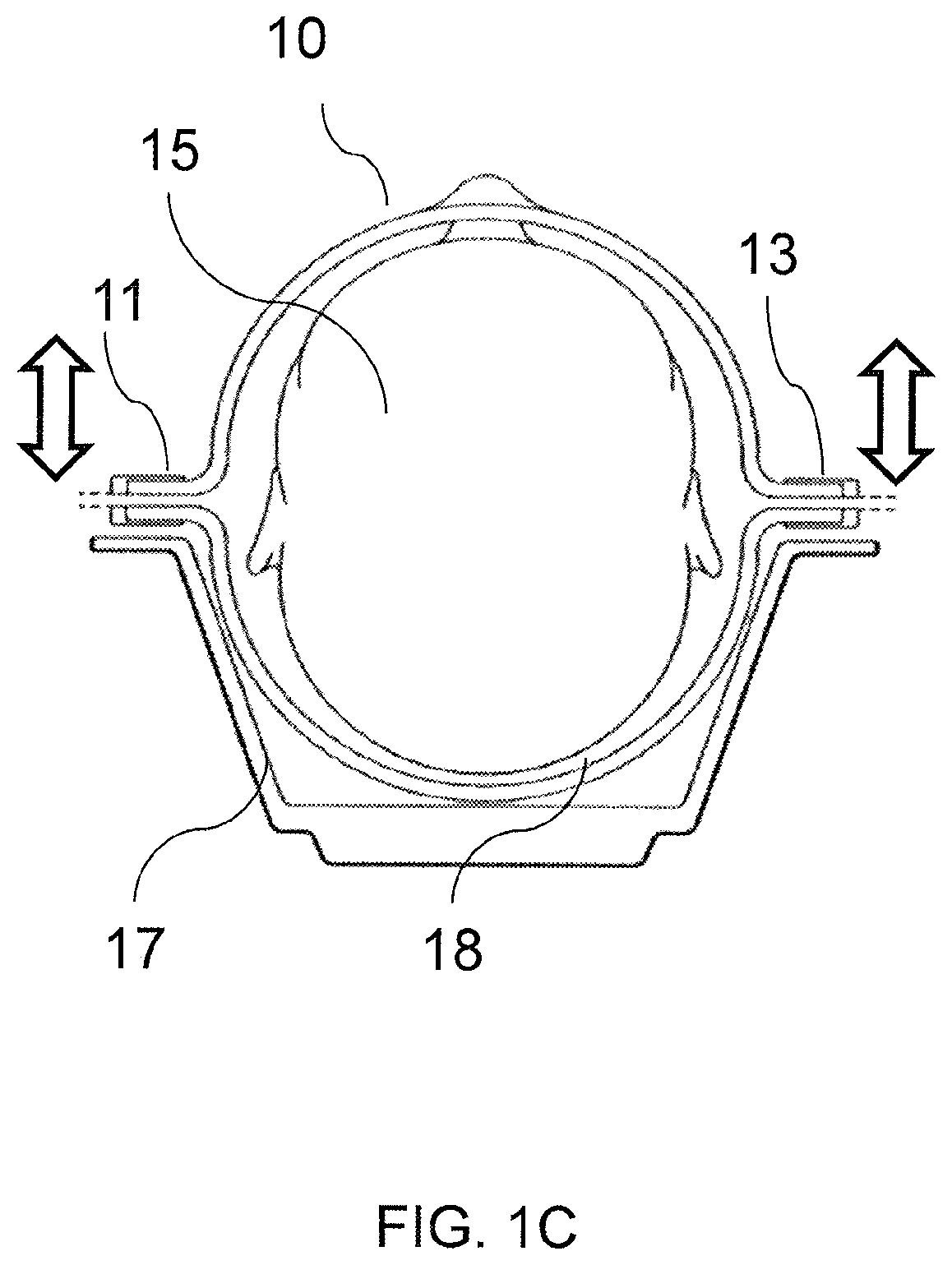 Patent US11771516 Figure 2 – Adjustable immobilizer apparatus and method for immobilizing a patient