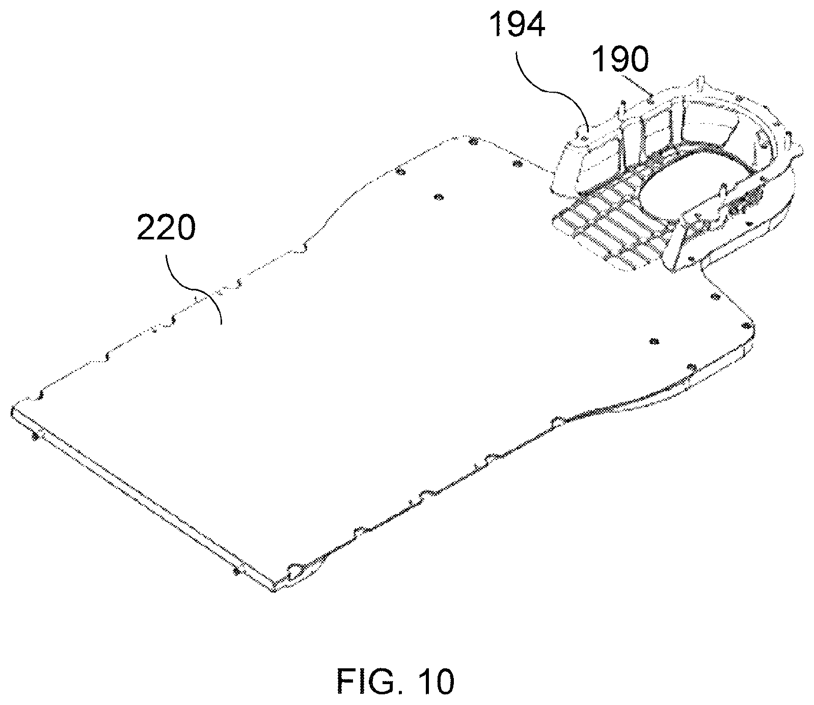 Patent US11771516 Figure 13 – Adjustable immobilizer apparatus and method for immobilizing a patient