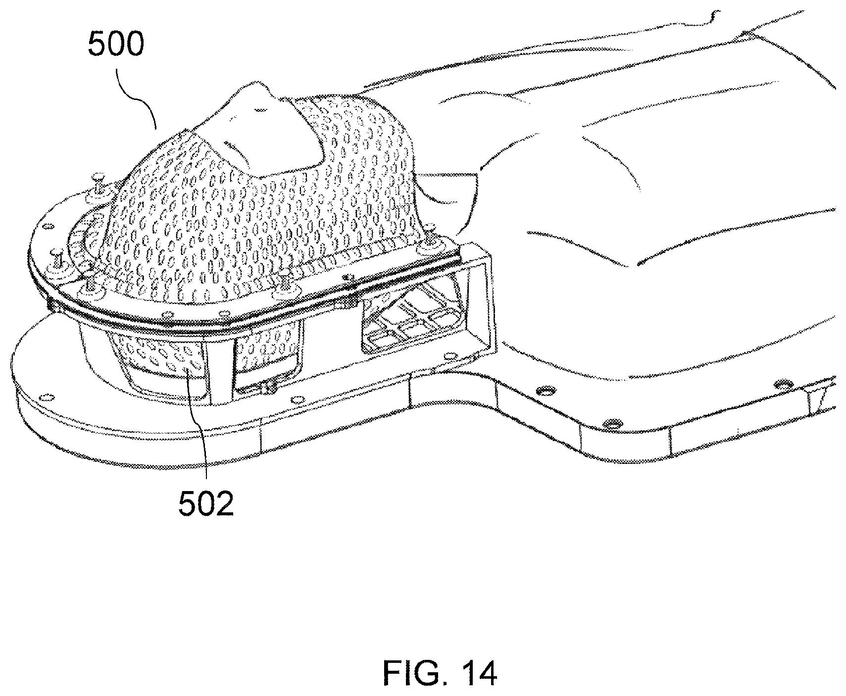 Patent US11771516 Figure 17 – Adjustable immobilizer apparatus and method for immobilizing a patient