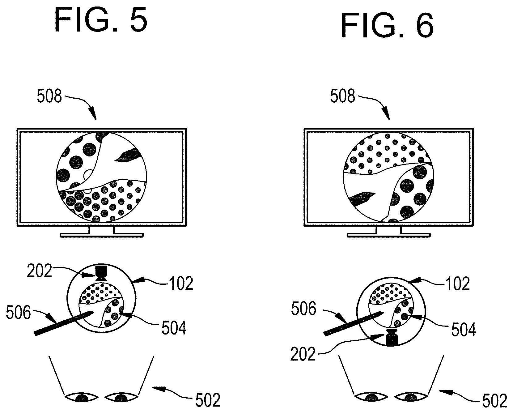 Patent US11771517 Figure 5 – Camera position indication systems and methods