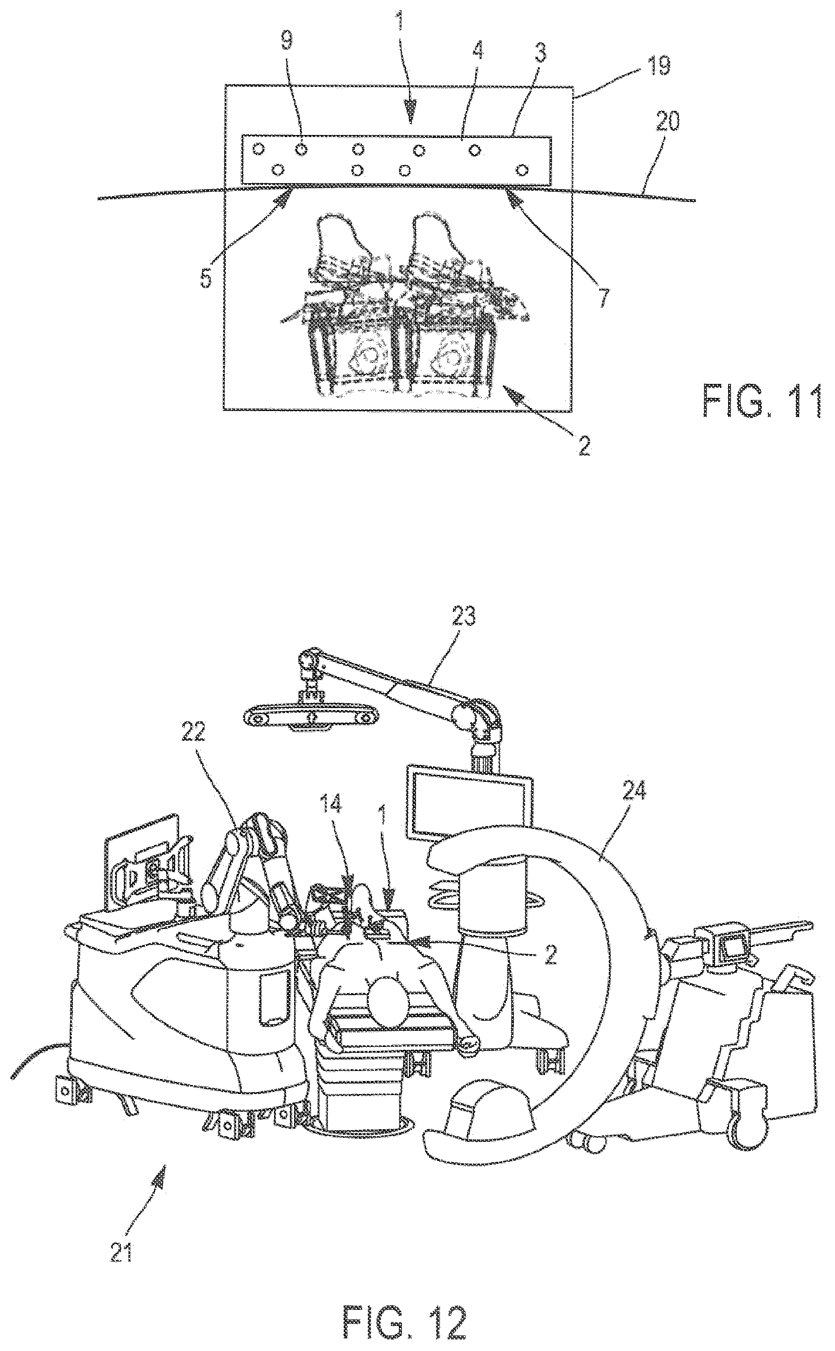 Patent US11771519 Figure 4 – Device and method for automatic recalibration for 3D intraoperative images