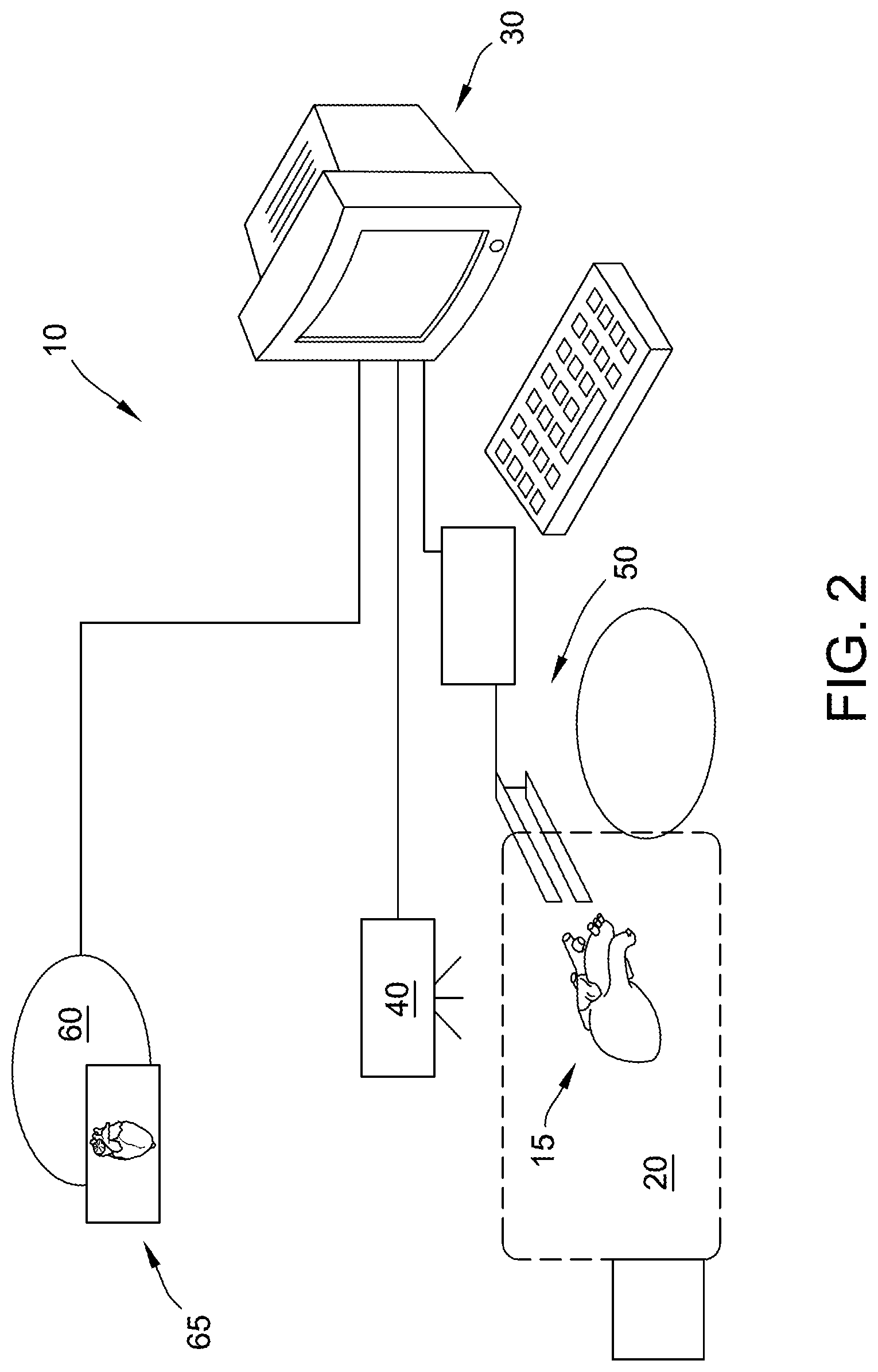 Patent US11771520 Figure 2 – System and method for virtual reality data integration and visualization for 3D imaging and instrument position data