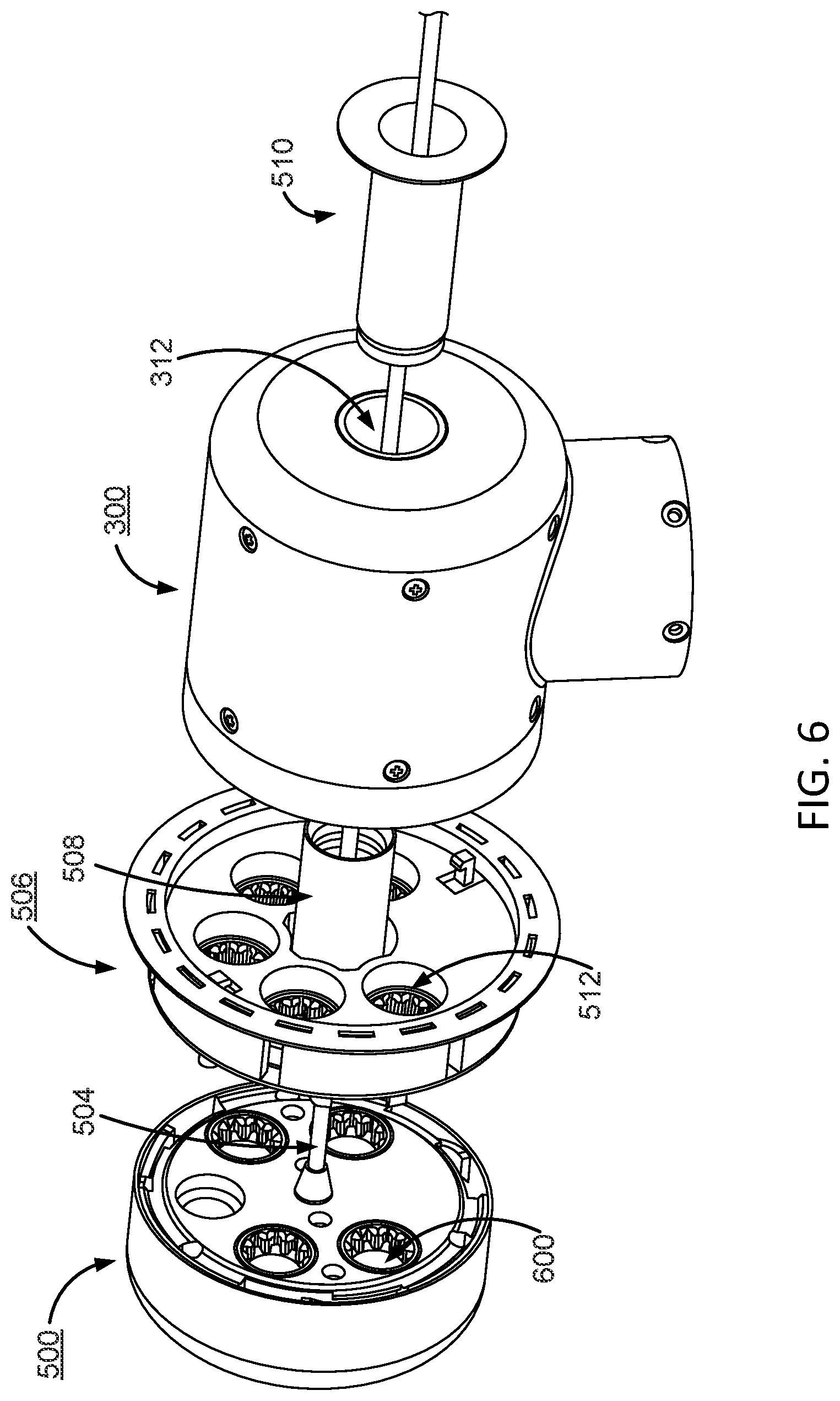Patent US11771521 Figure 6 – Instrument device manipulator with roll mechanism