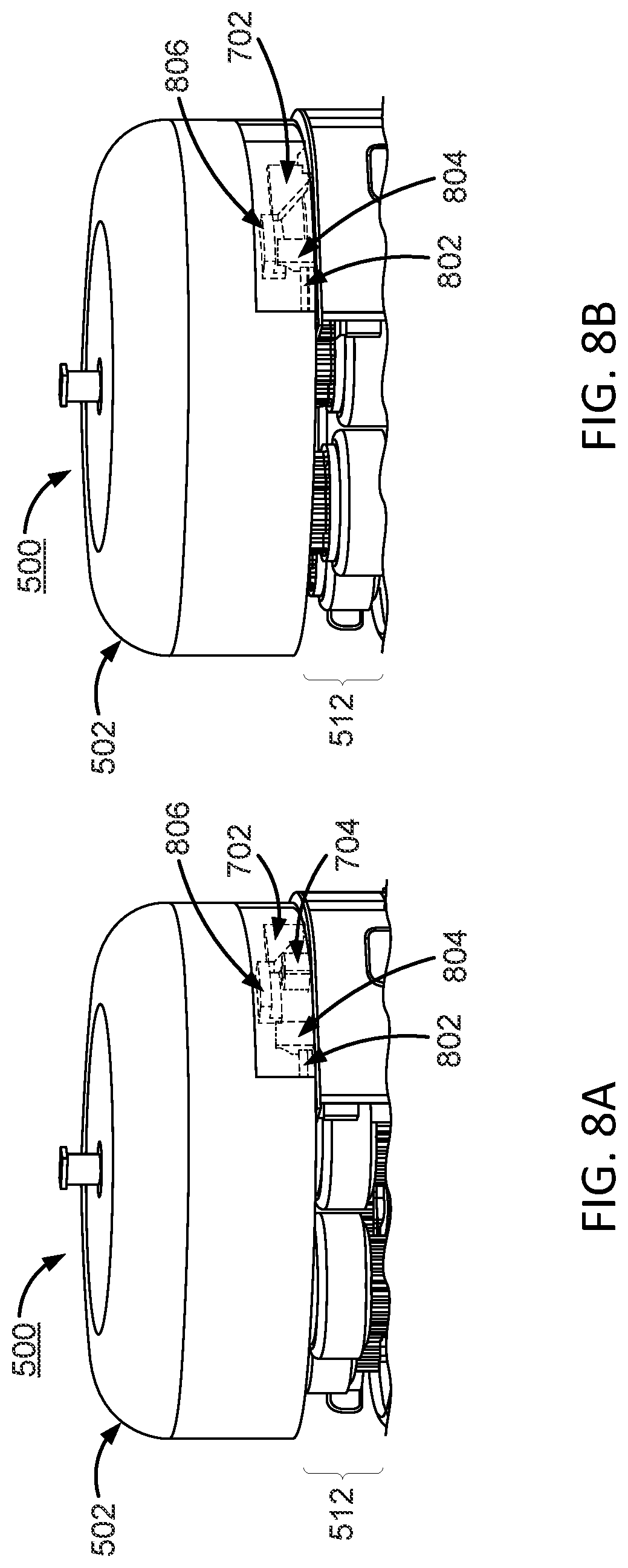 Patent US11771521 Figure 8 – Instrument device manipulator with roll mechanism