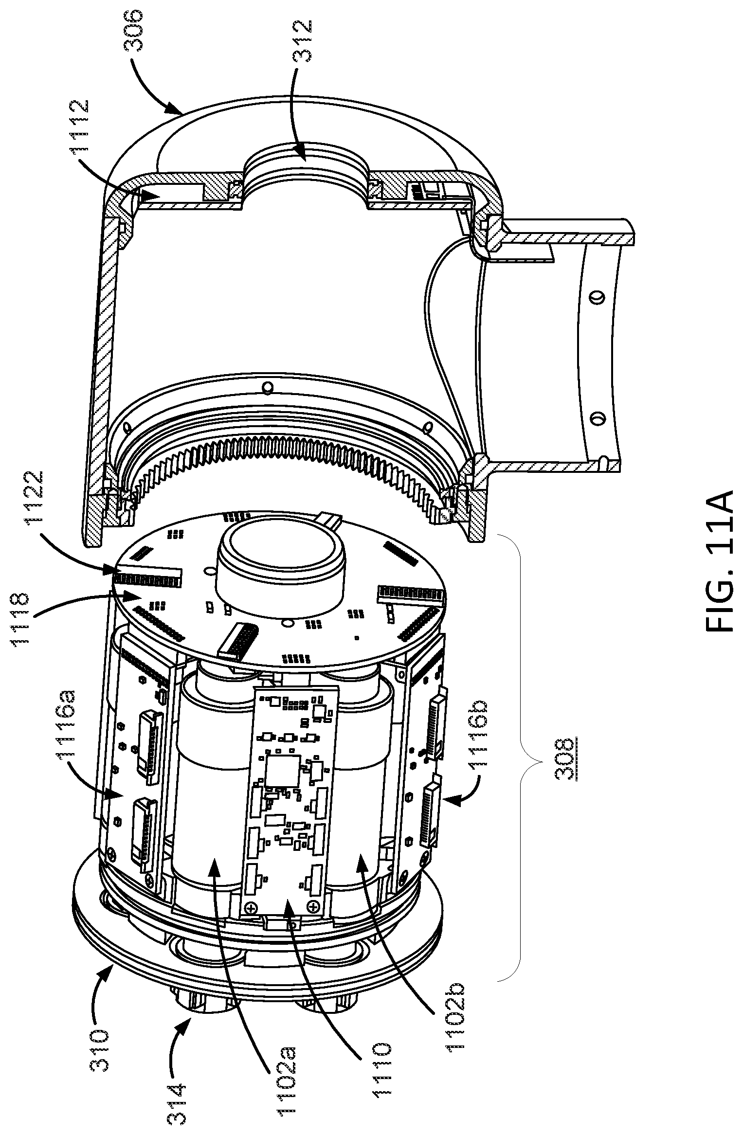 Patent US11771521 Figure 12 – Instrument device manipulator with roll mechanism