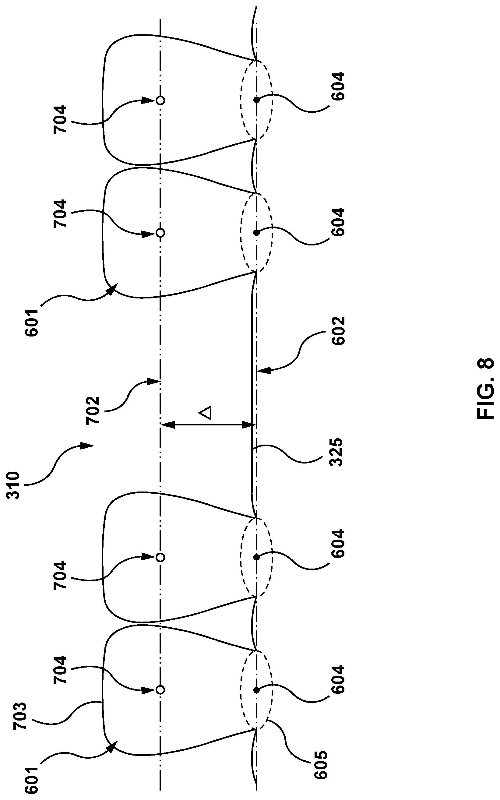 Patent US11771525 Figure 8 – Methods and systems for determining tooth structure