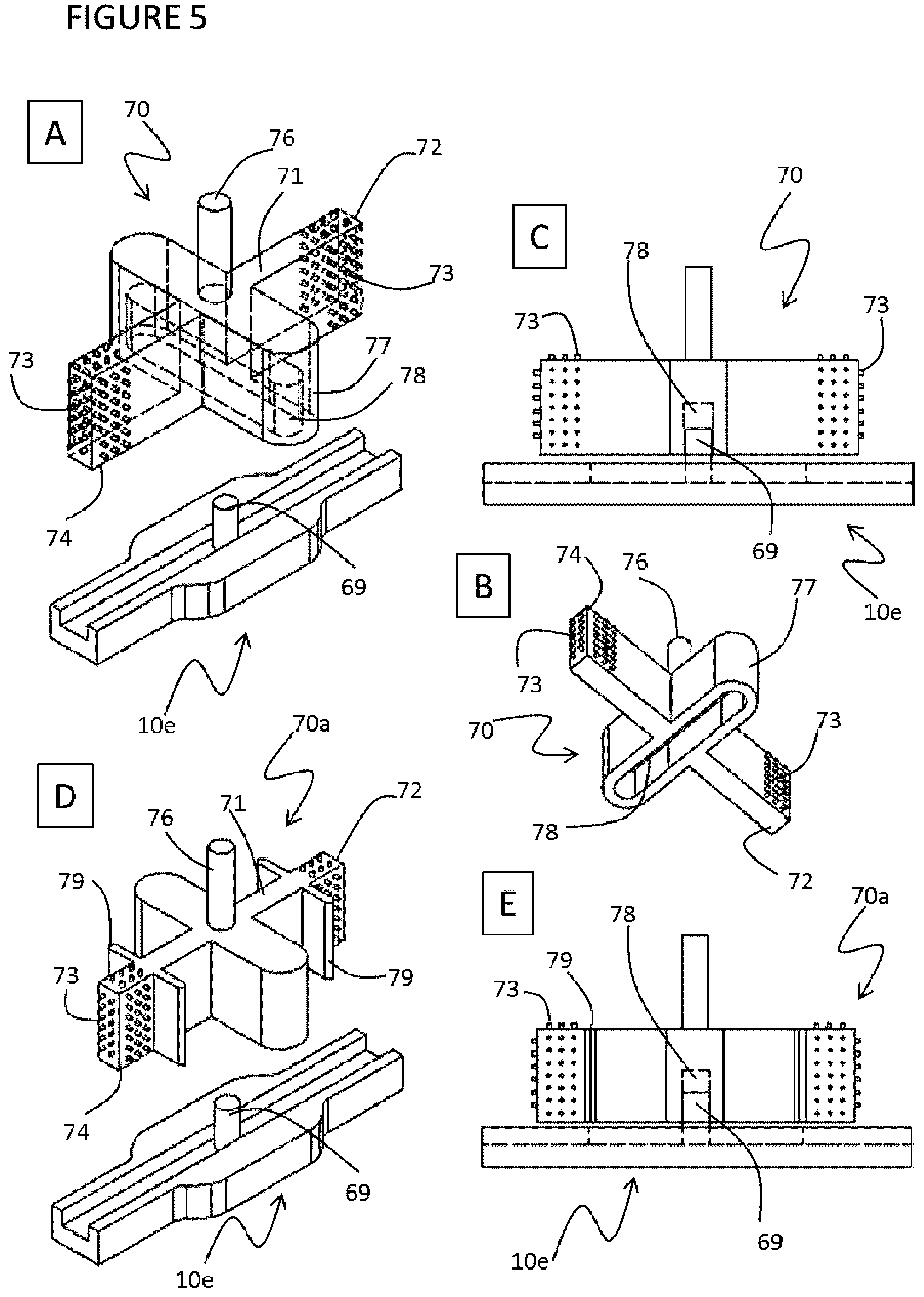 Patent US11771532 Figure 8 – Direct dental bridge