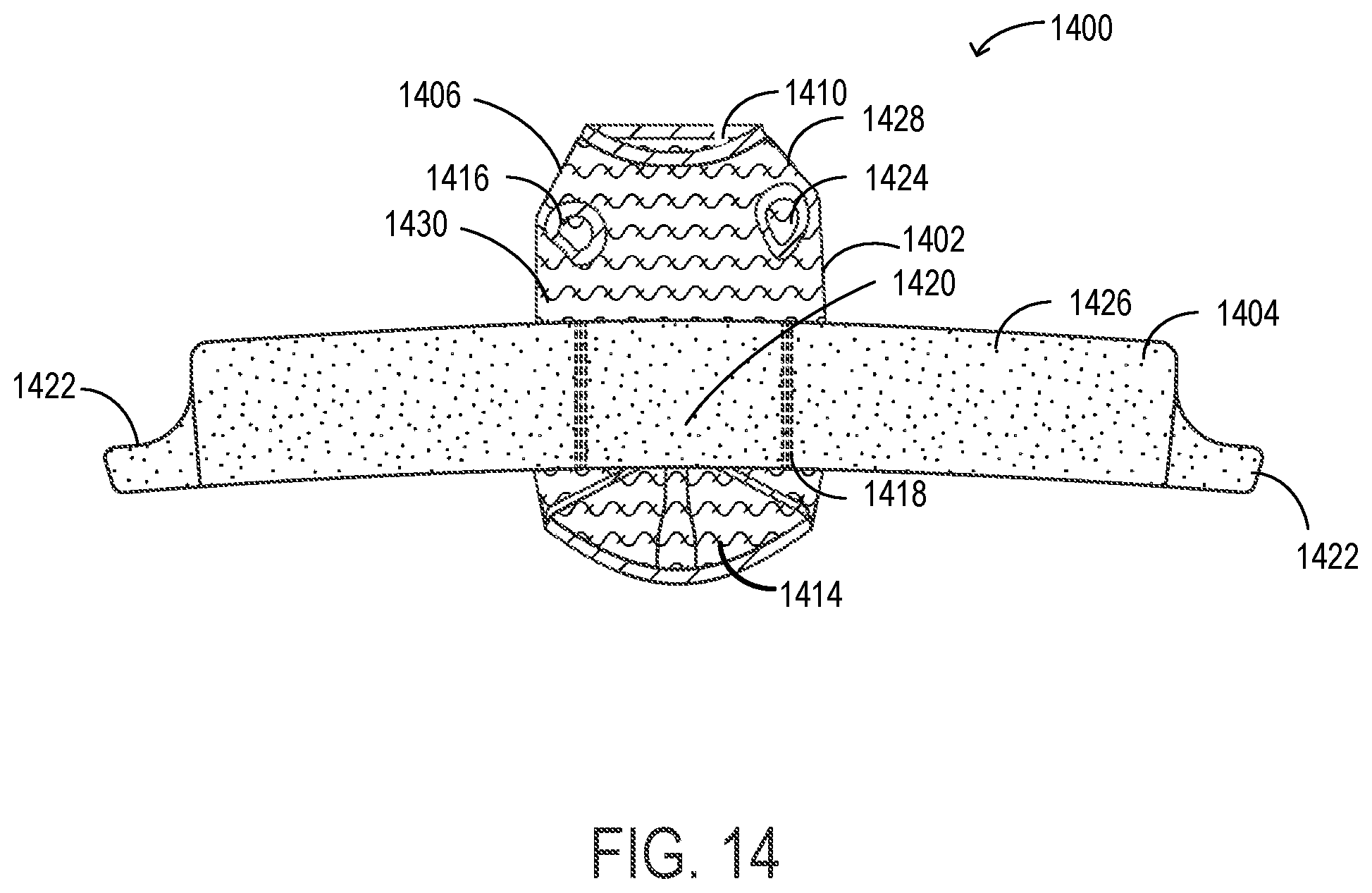 Patent US11771540 Figure 8 – Support device for quadrupeds