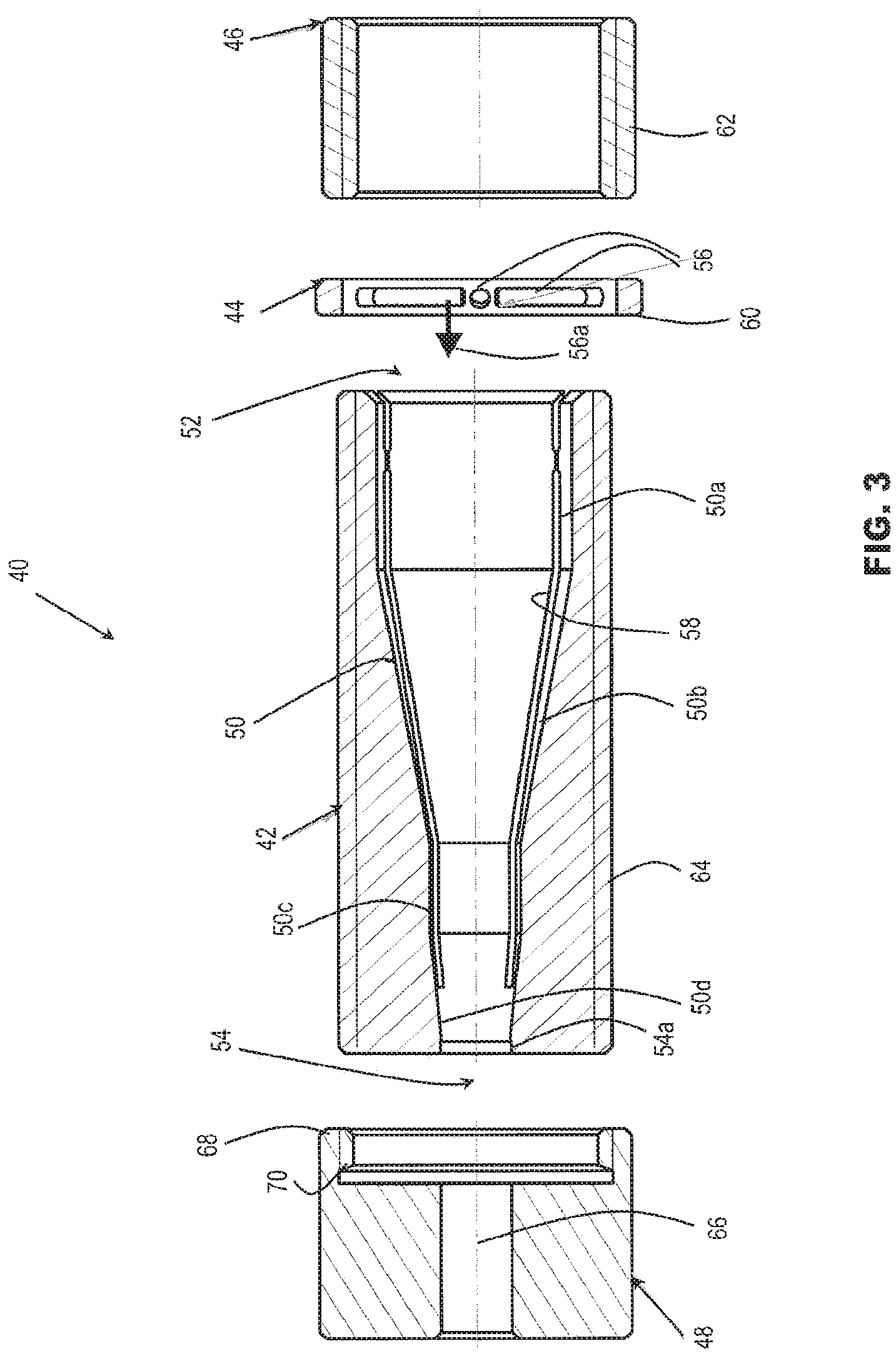 Patent US11771544 Figure 3 – Method and apparatus for compressing/loading stent-valves