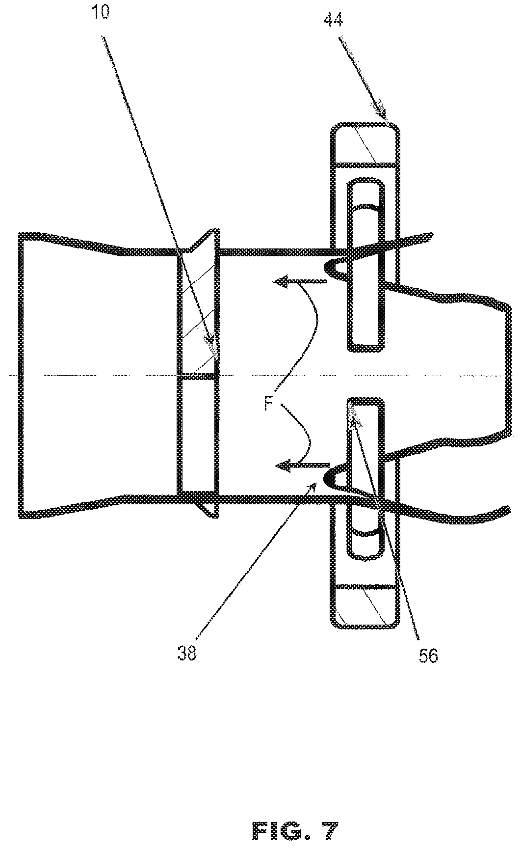Patent US11771544 Figure 7 – Method and apparatus for compressing/loading stent-valves