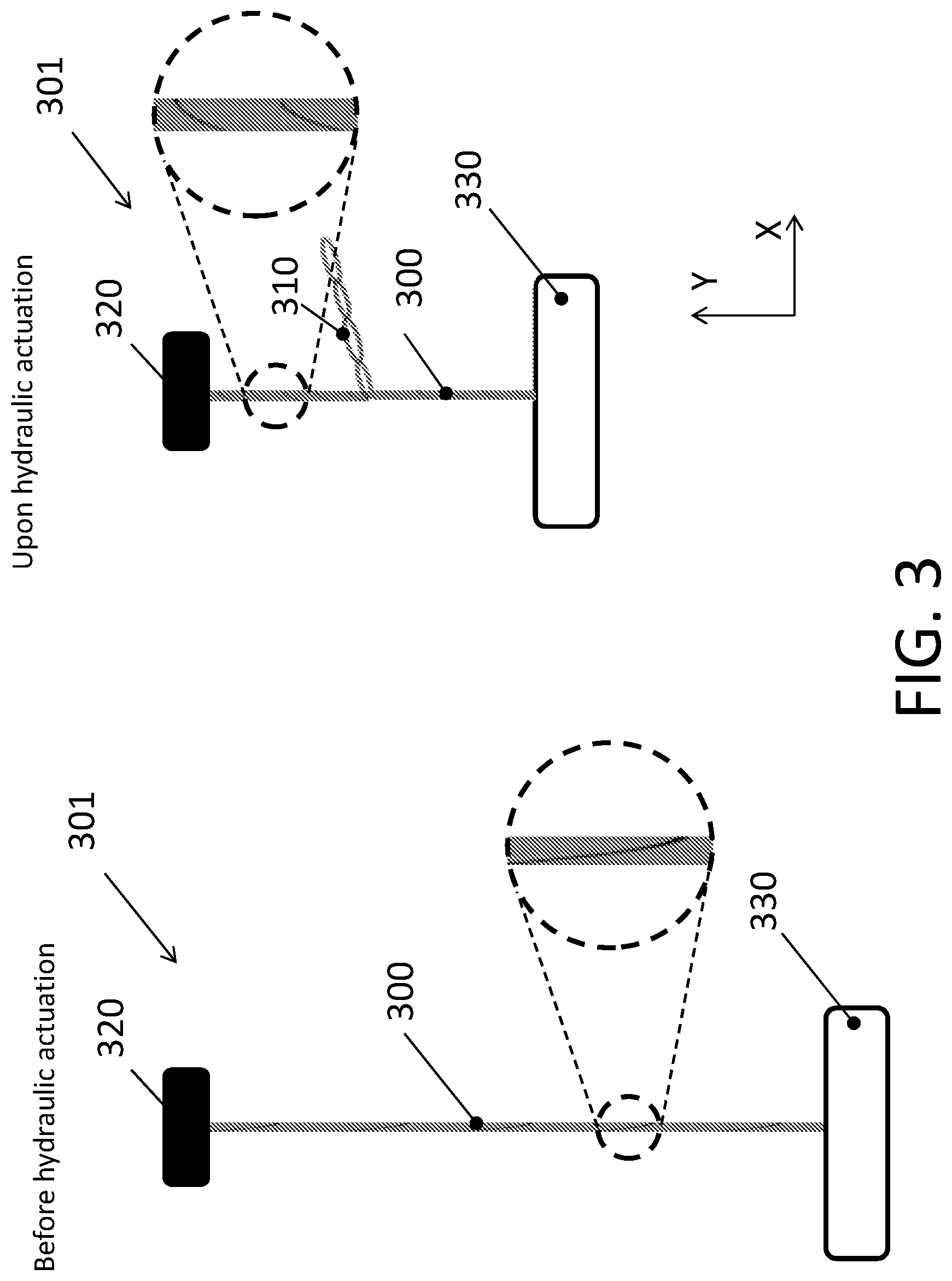 Patent US11771546 Figure 4 – Hydraulic muscle from hollow wrapped carbon nanotube yarn