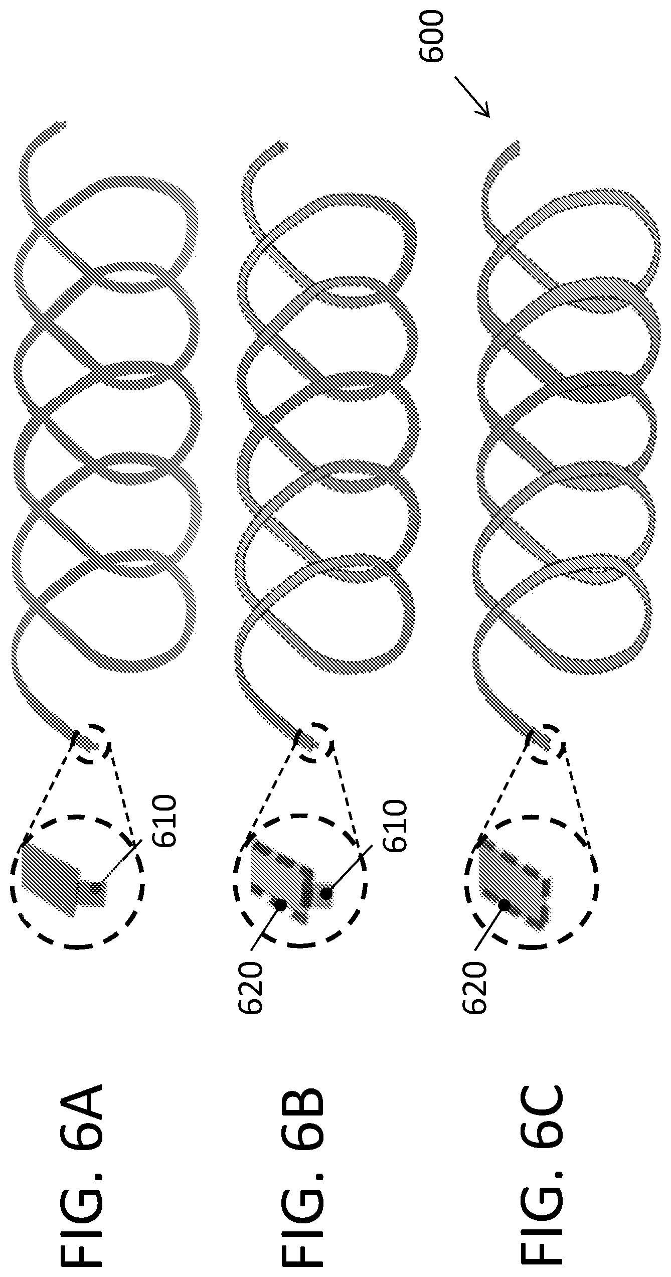 Patent US11771546 Figure 7 – Hydraulic muscle from hollow wrapped carbon nanotube yarn