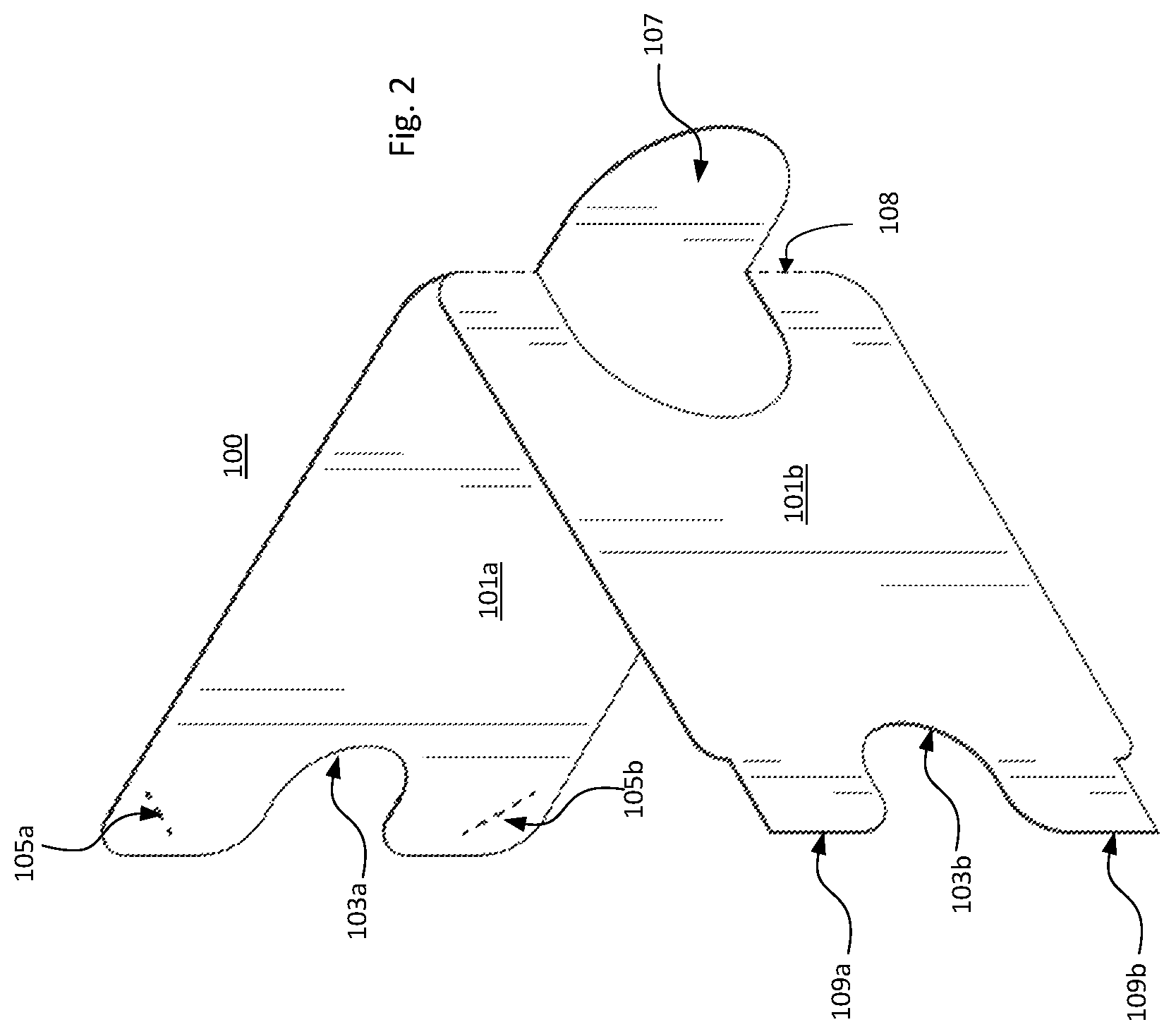 Patent US11771547 Figure 2 – Enclosure device for an implantable repair device