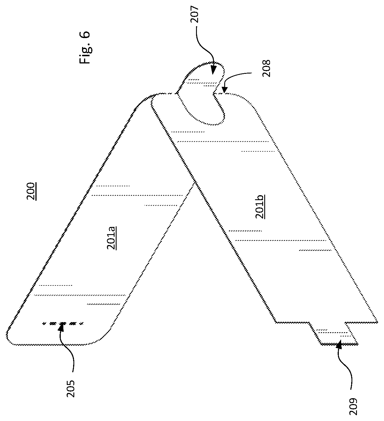 Patent US11771547 Figure 6 – Enclosure device for an implantable repair device
