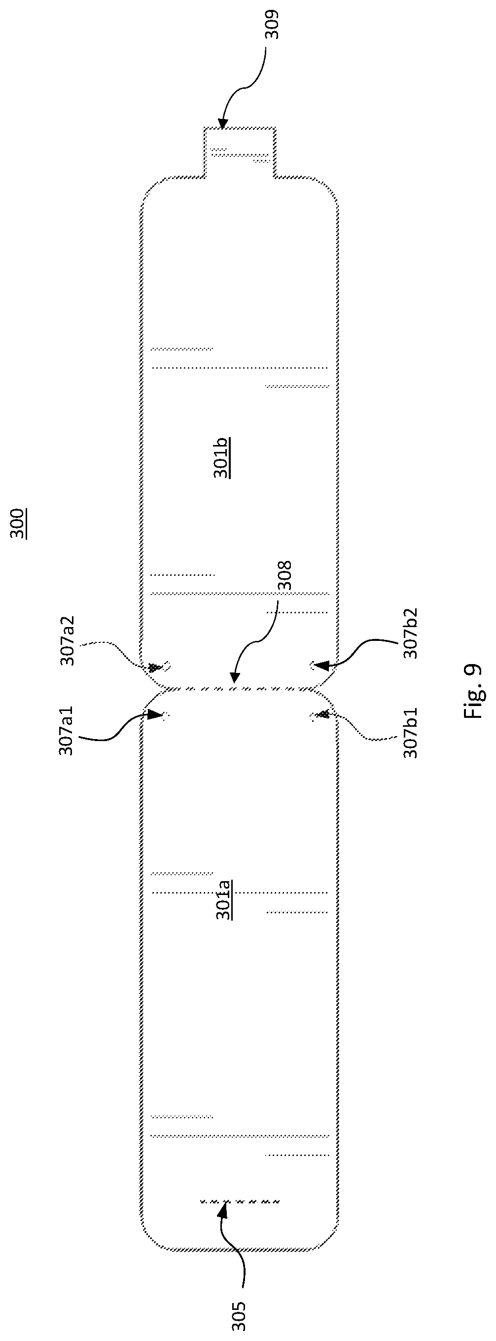 Patent US11771547 Figure 9 – Enclosure device for an implantable repair device
