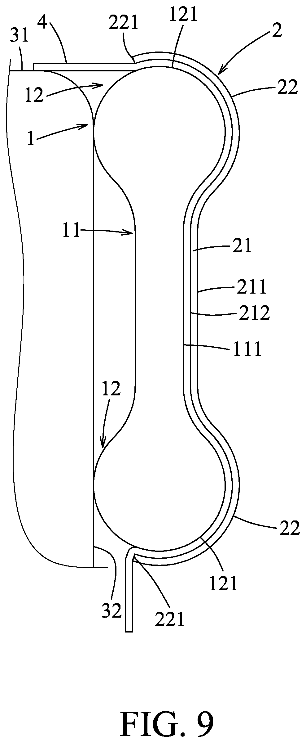 Patent US11771559 Figure 9 – Support device and method of using the same