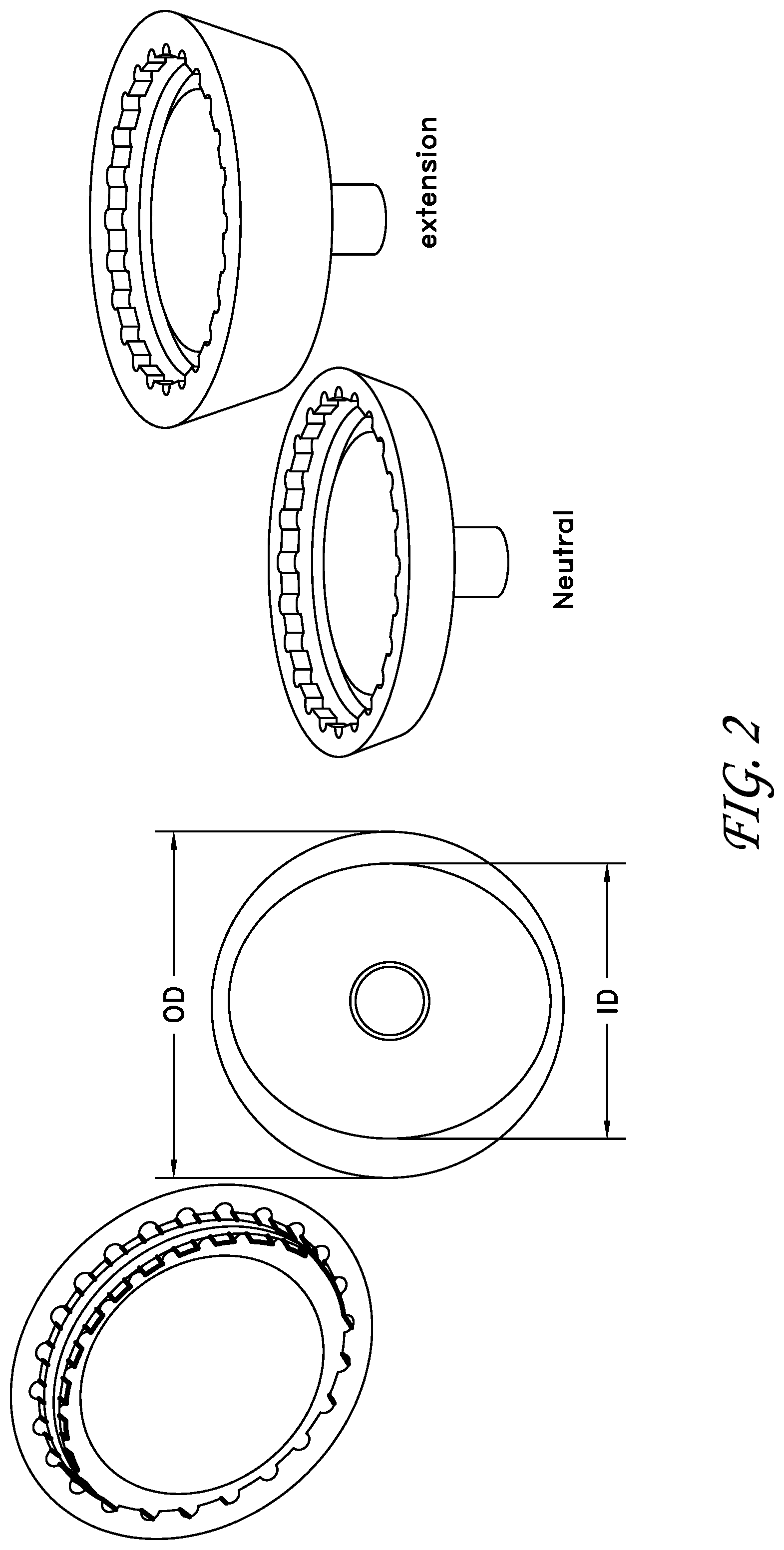 Patent US11771561 Figure 2 – Total reverse shoulder systems and methods