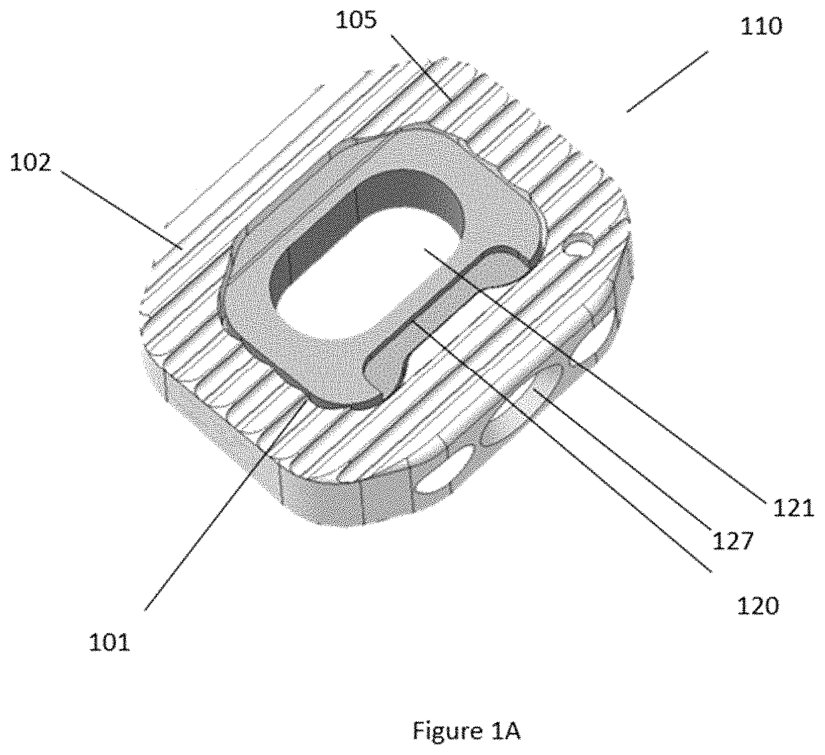 Patent US11771566 Figure 1 – Porous spinal implant