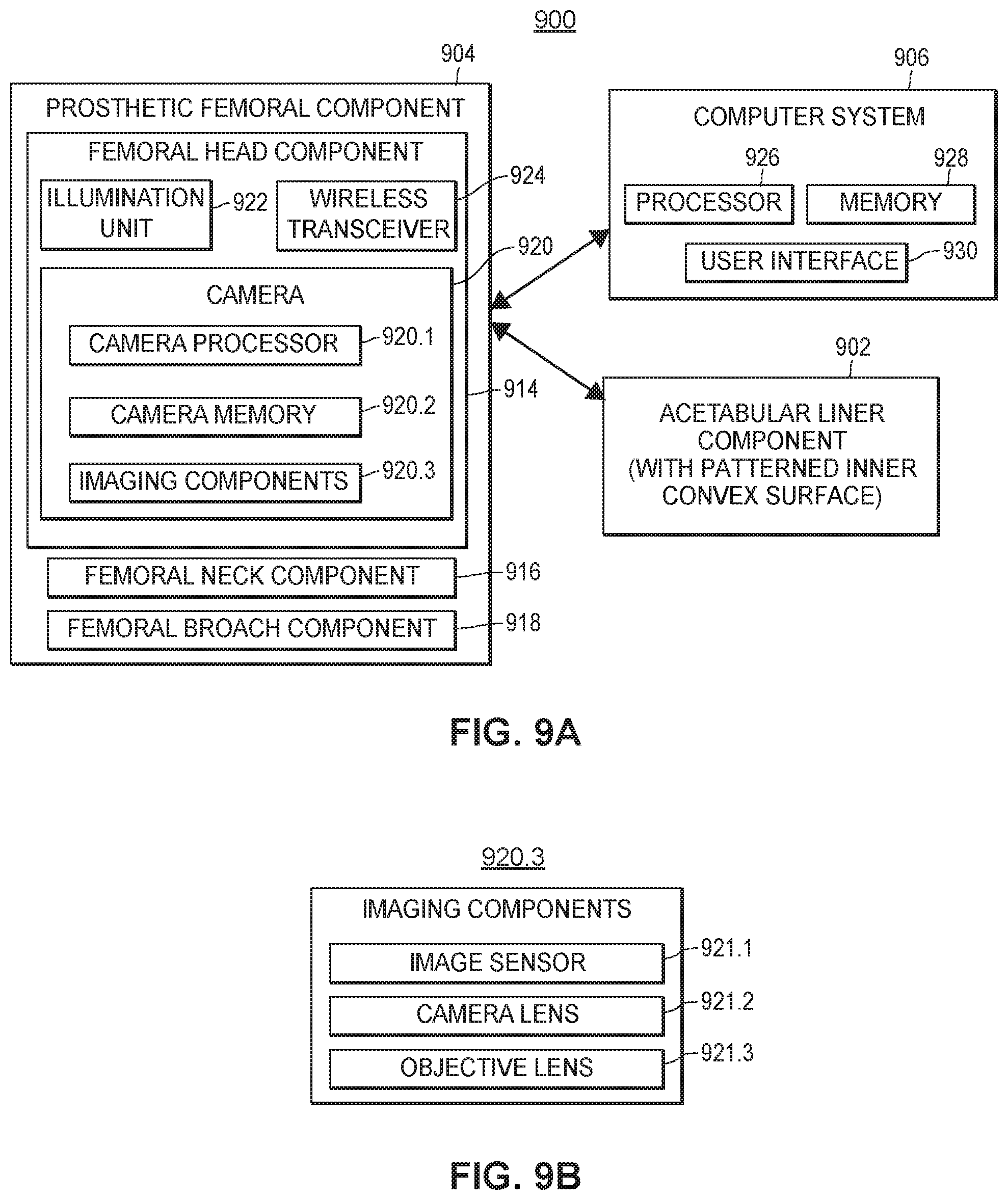Patent US11771569 Figure 9 – System and method for aligning hip replacement prostheses