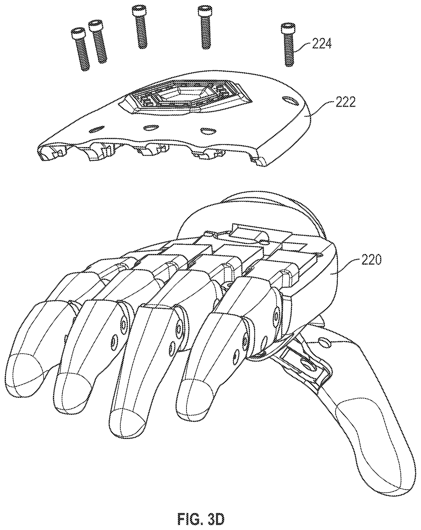 Patent US11771571 Figure 8 – Modular prosthetic hand system