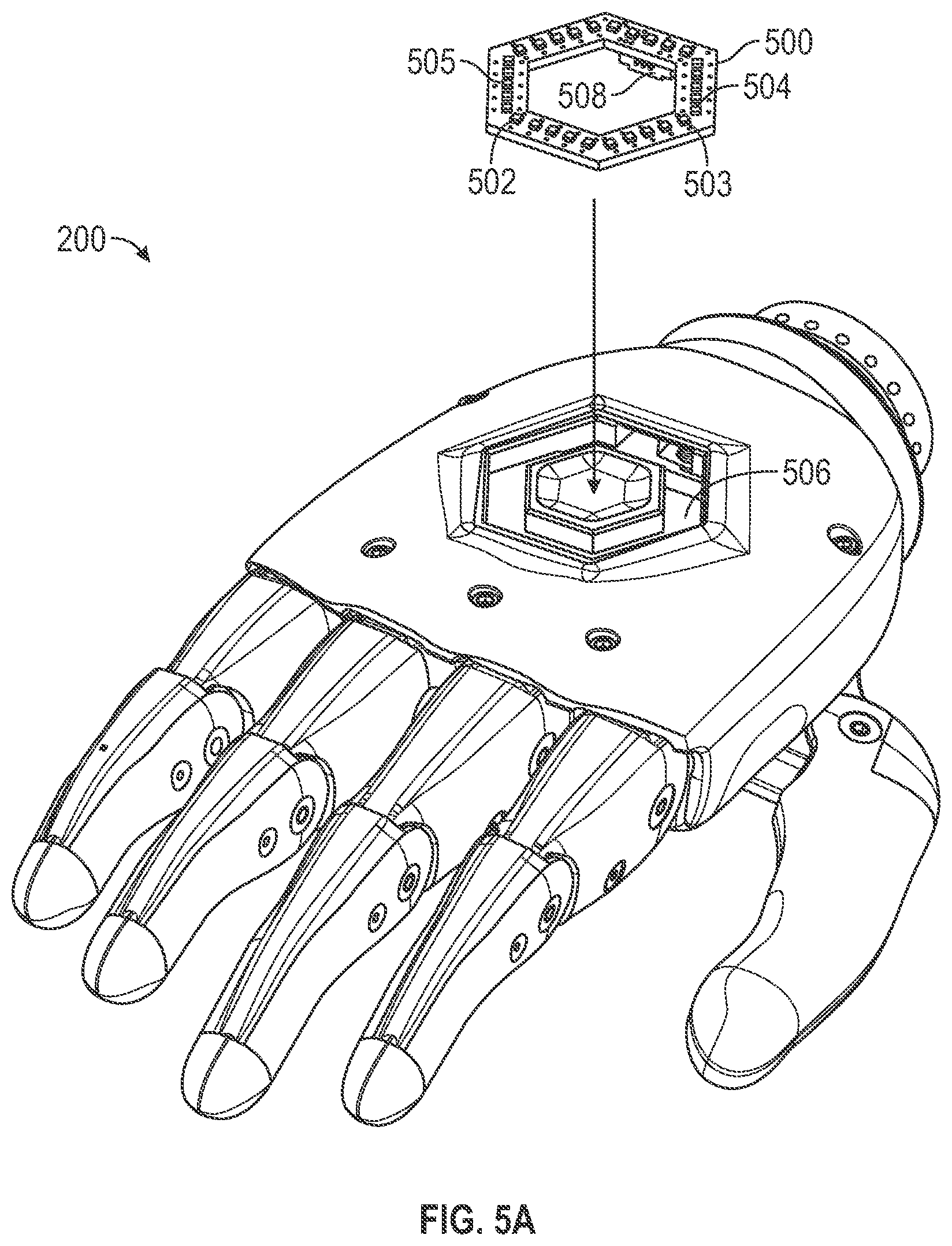 Patent US11771571 Figure 12 – Modular prosthetic hand system