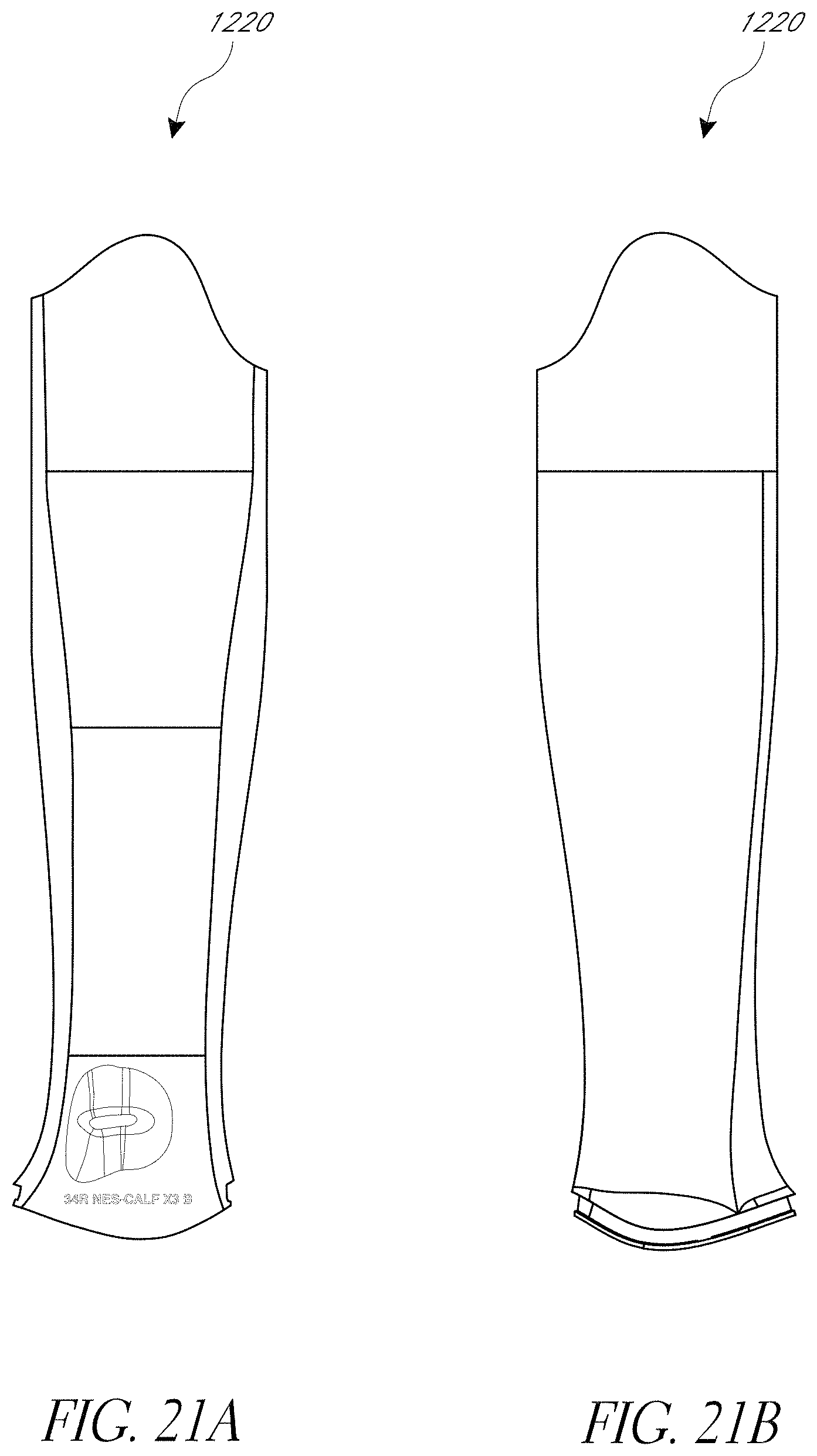 Patent US11771572 Figure 18 – Prosthetic feet having heel height adjustability