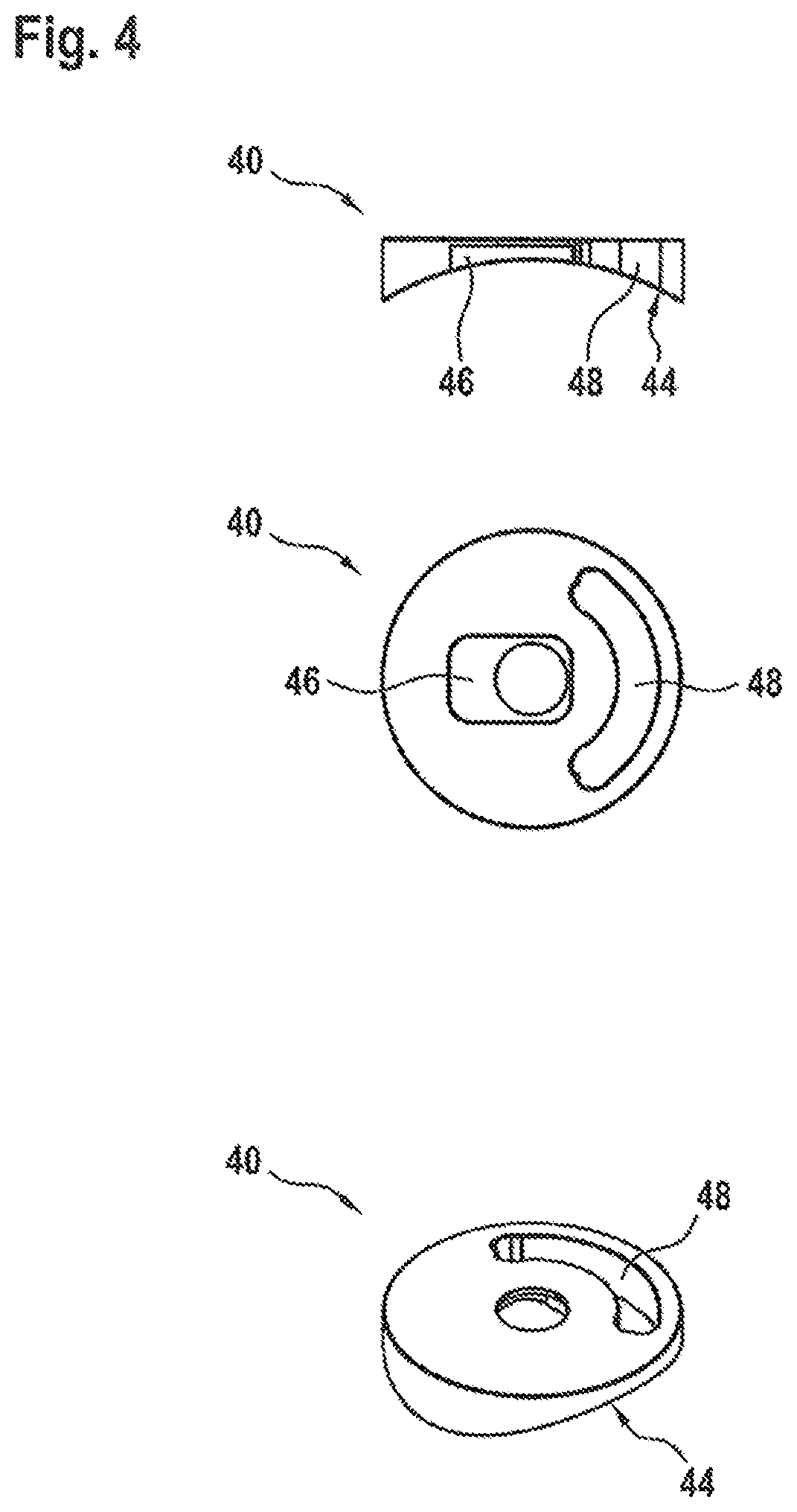 Patent US11771576 Figure 4 – Tiltable articulated joint brace