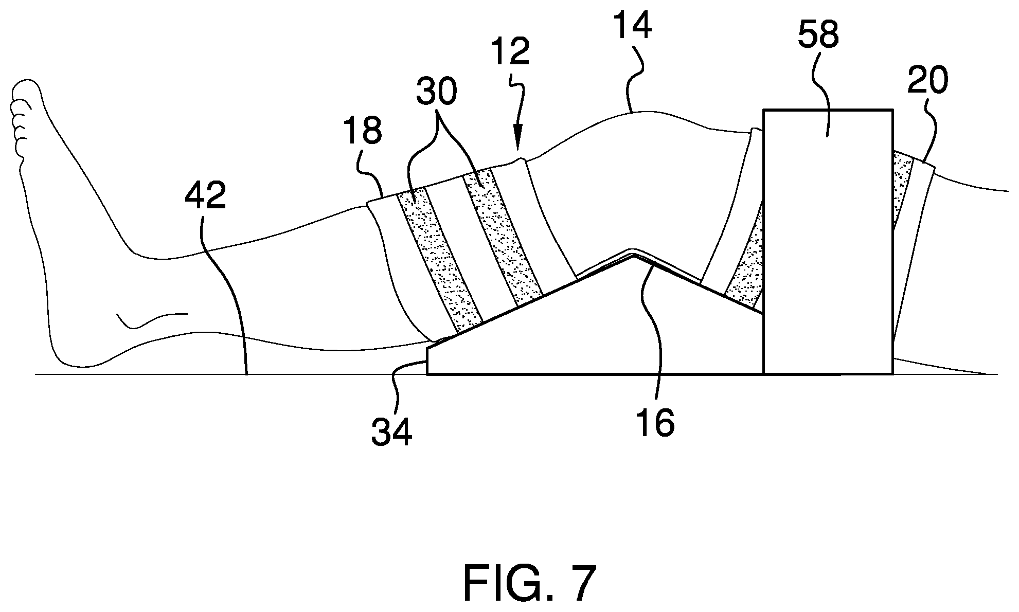 Patent US11771577 Figure 4 – Modular knee brace assembly