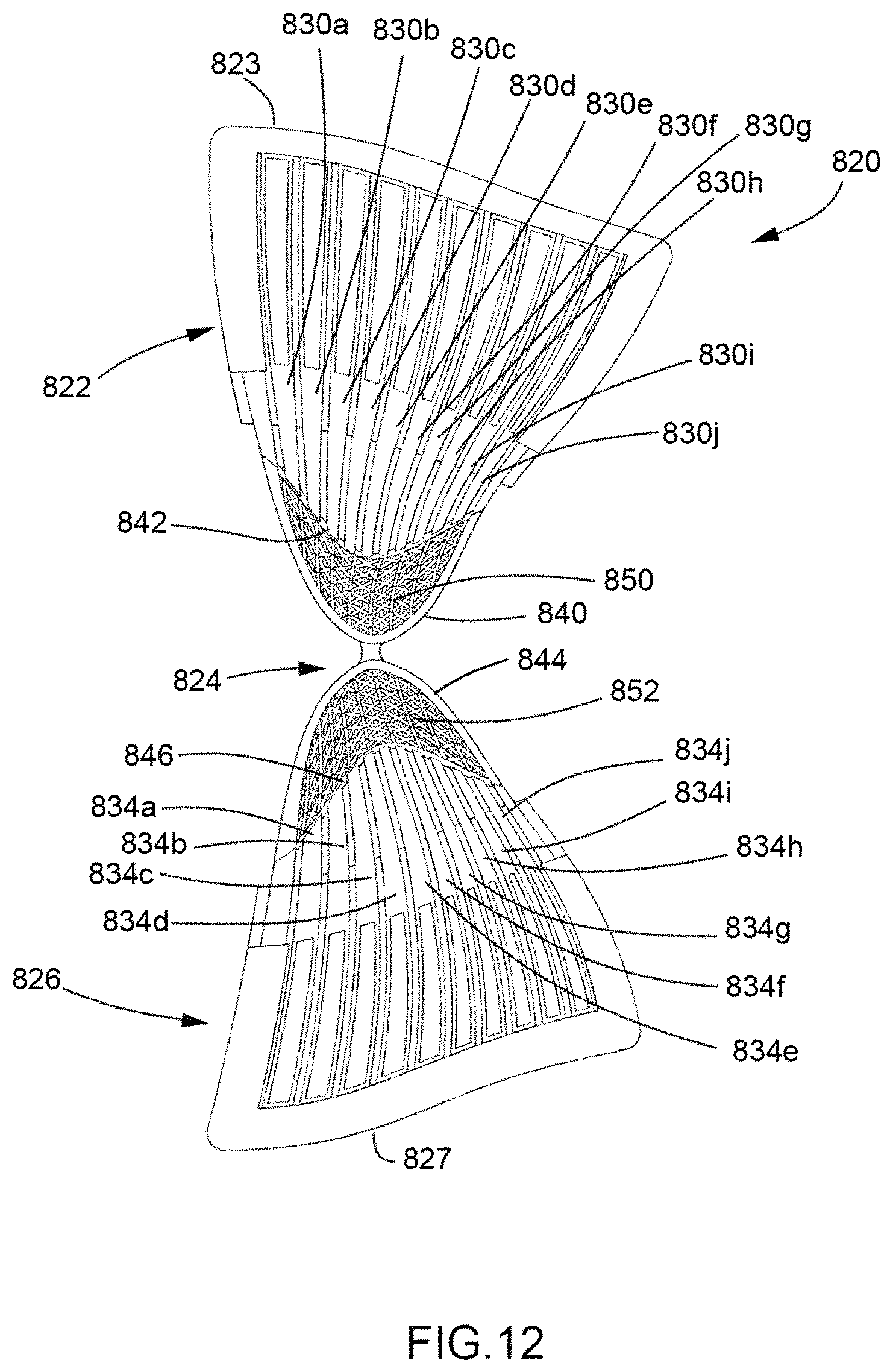 Patent US11771579 Figure 14 – Protective support for joints and extremities