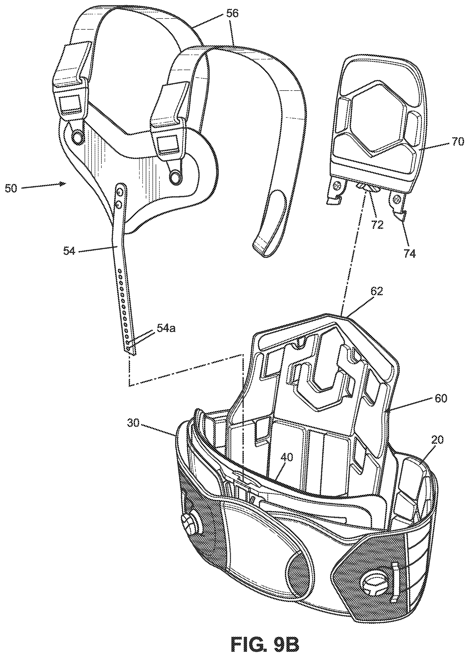 Patent US11771580 Figure 13 – TLSO/LSO spine brace