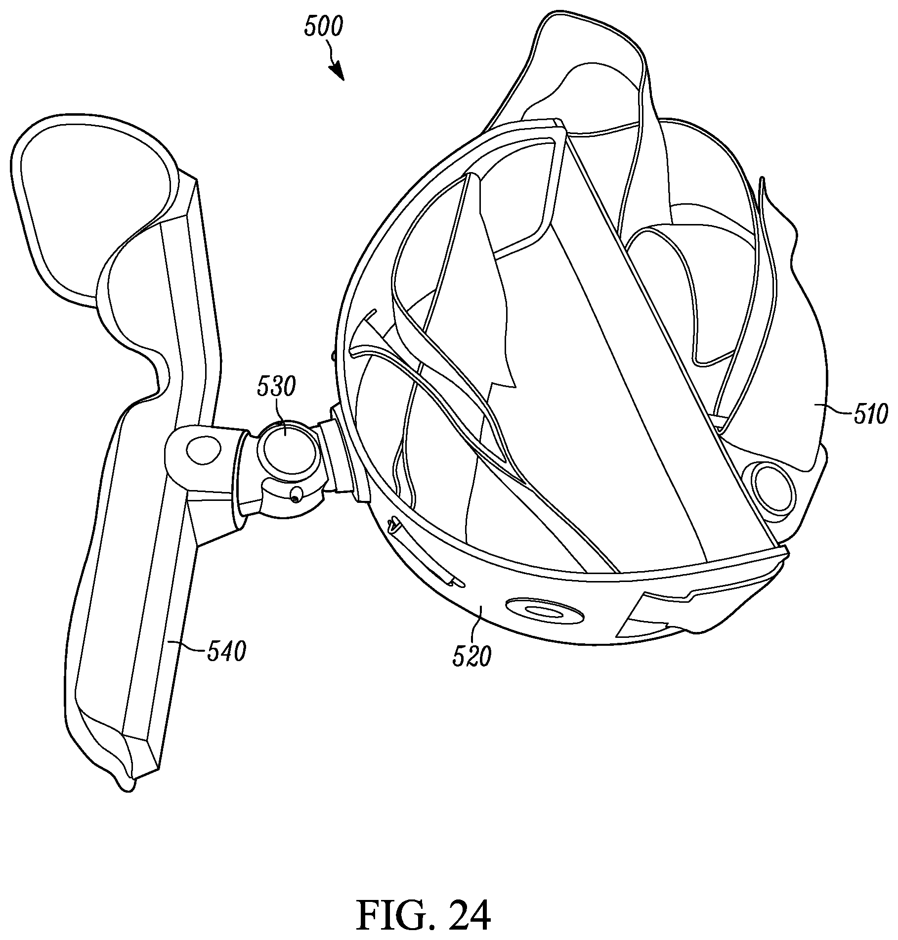 Patent US11771582 Figure 17 – Orthopedic shoulder device