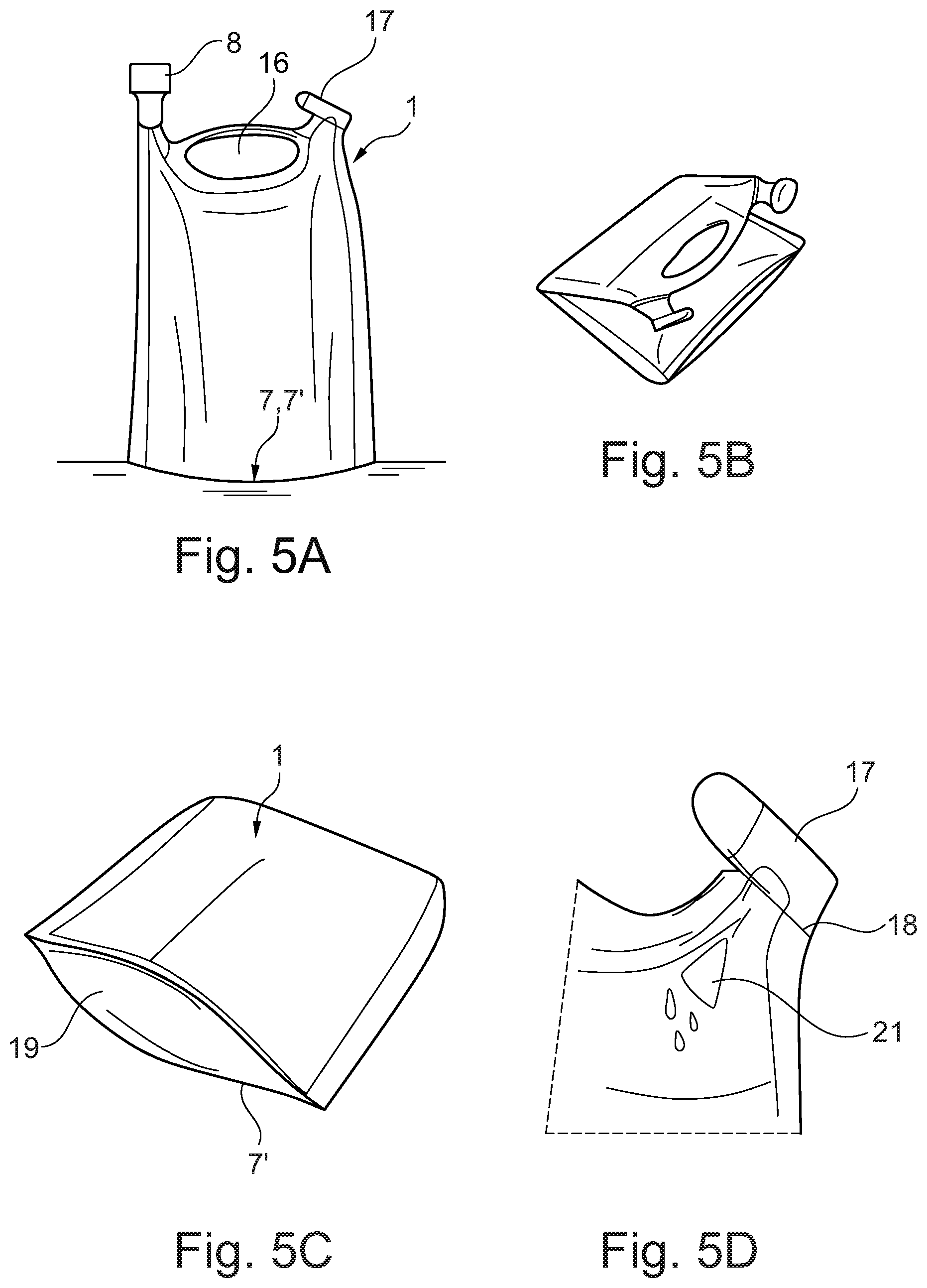 Patent US11771584 Figure 5 – Urine collecting bag