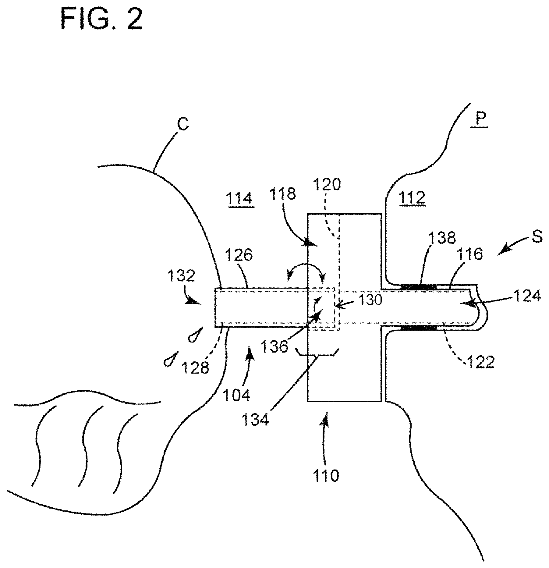 Patent US11771585 Figure 2 – Devices, systems and methods for regulating flow from a stoma on a patient