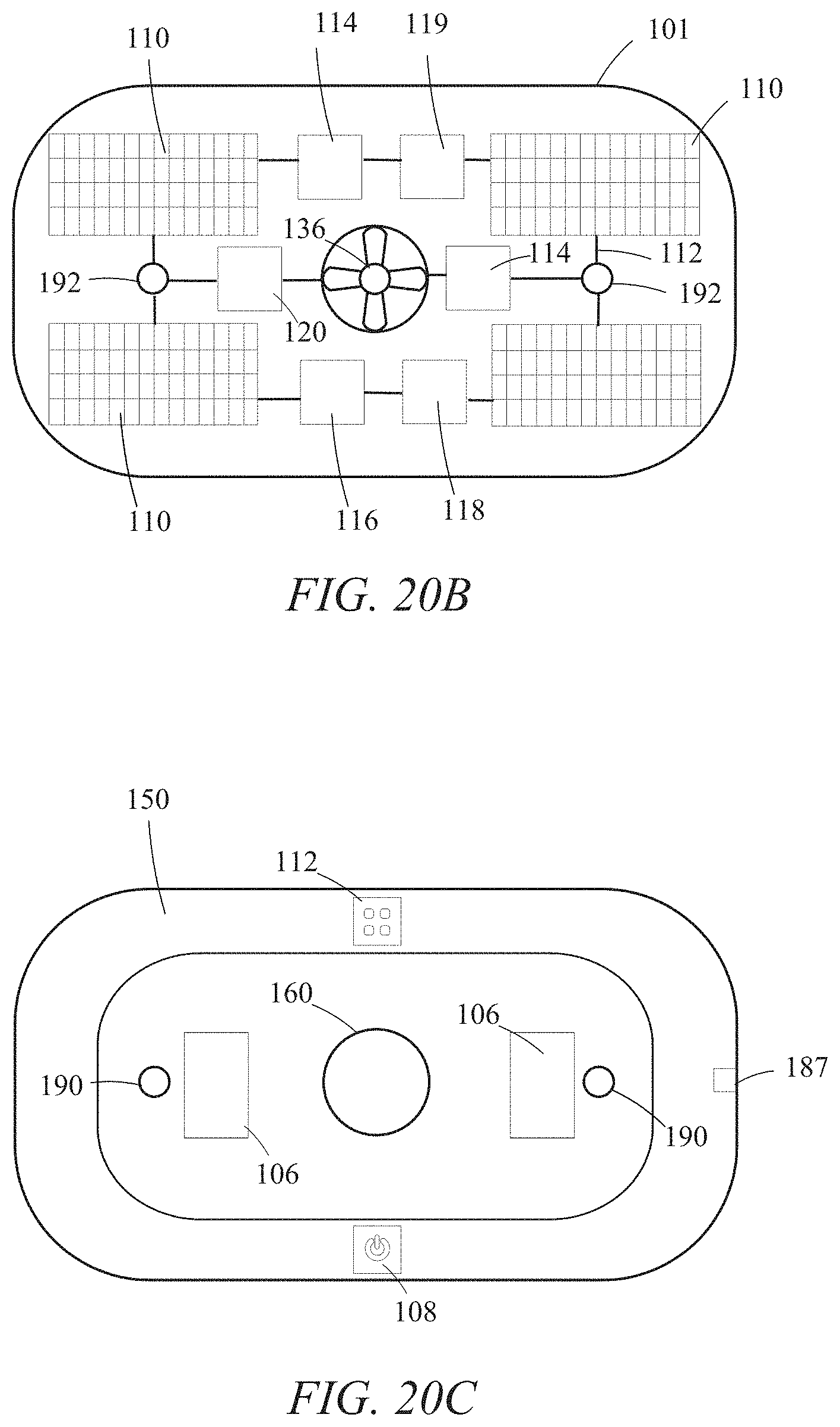 Patent US11771587 Figure 16 – Portable rechargeable therapy pods
