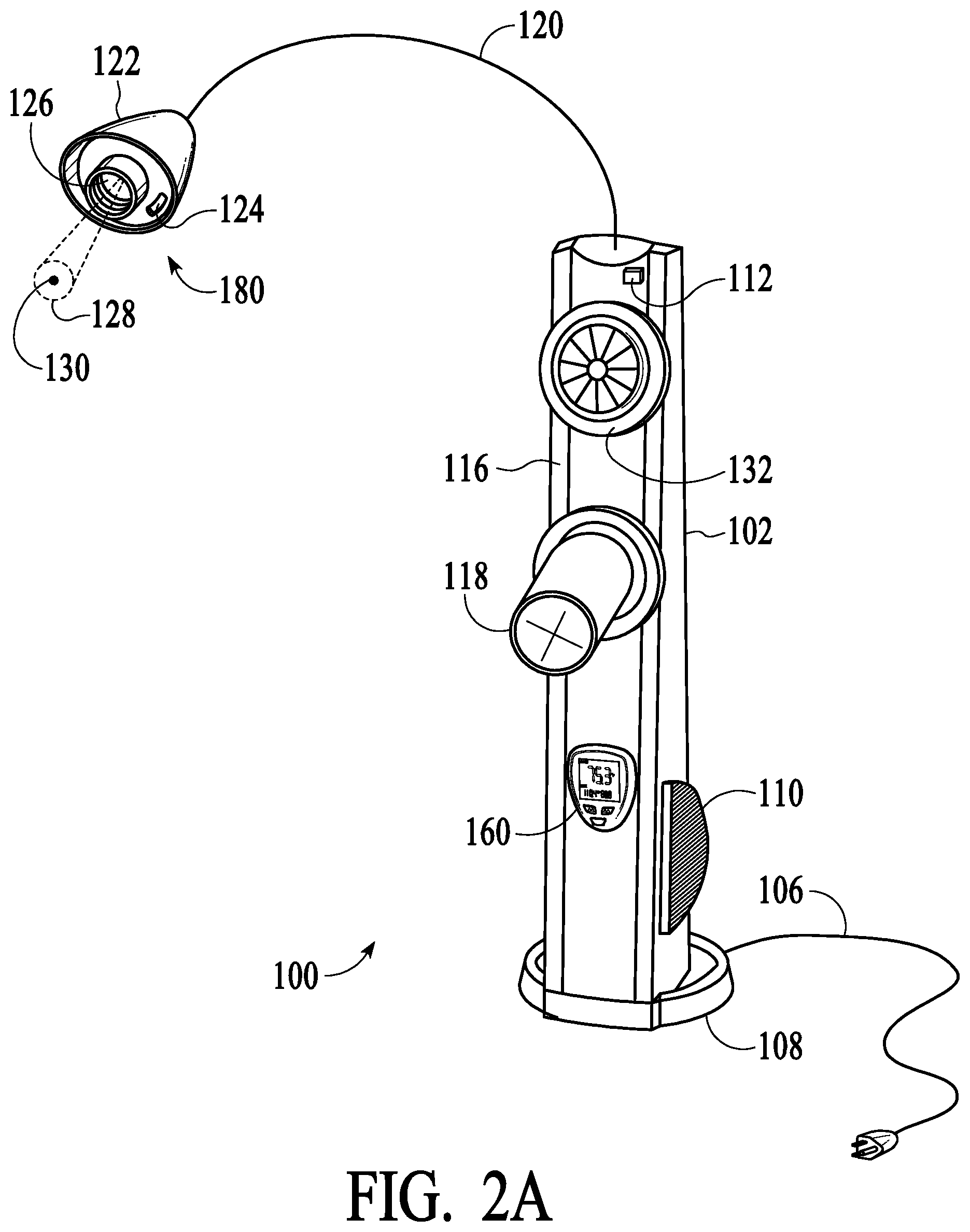 Patent US11771588 Figure 3 – Non-contact, infrared sensing temperature activated controller for abatement of effects of hot flashes in a human body