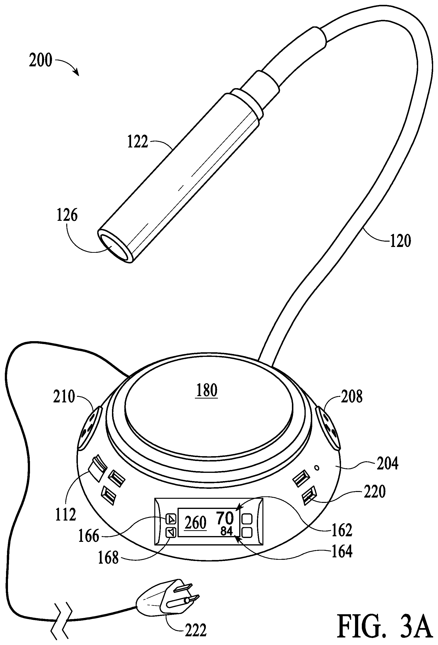 Patent US11771588 Figure 6 – Non-contact, infrared sensing temperature activated controller for abatement of effects of hot flashes in a human body
