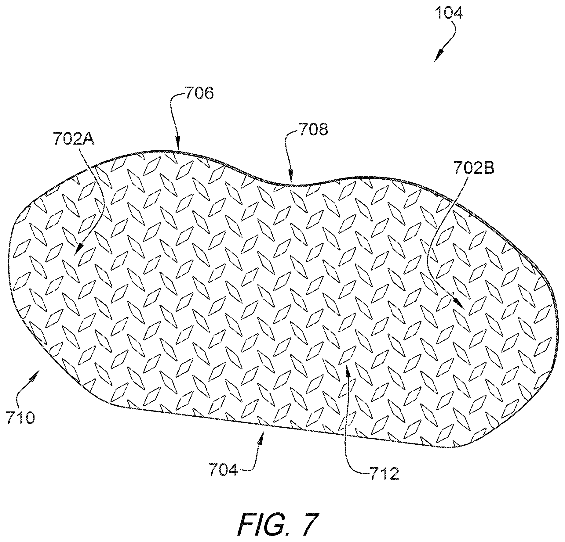 Patent US11771589 Figure 7 – Molded cooling and heating face mask