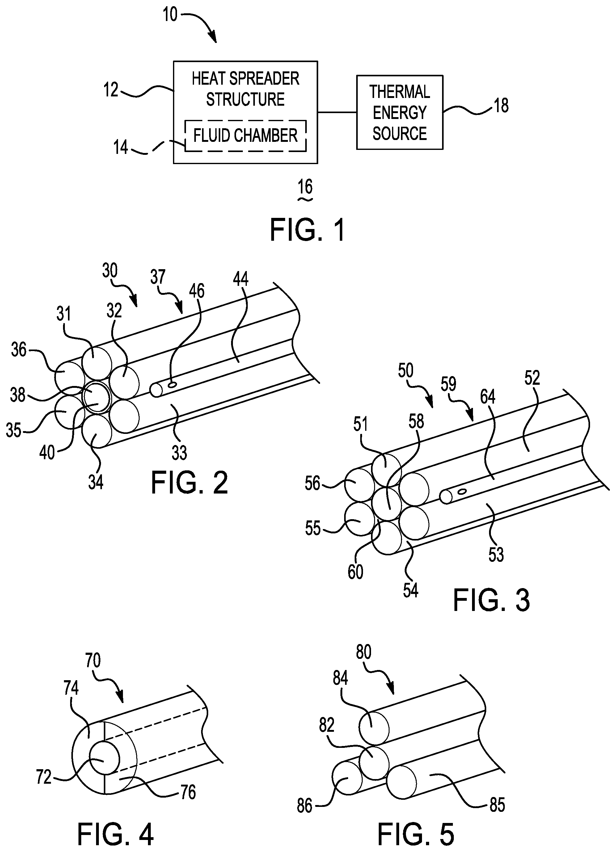 Patent US11771590 Figure 1 – Medical fluid probe with heat spreader structure and thermal energy source