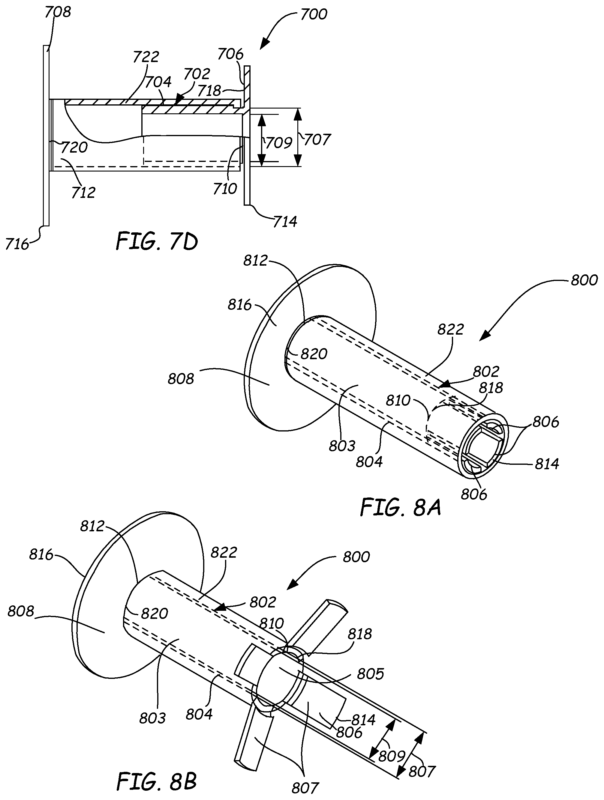 Patent US11771598 Figure 7 – Ventilation device and insertion system therefor