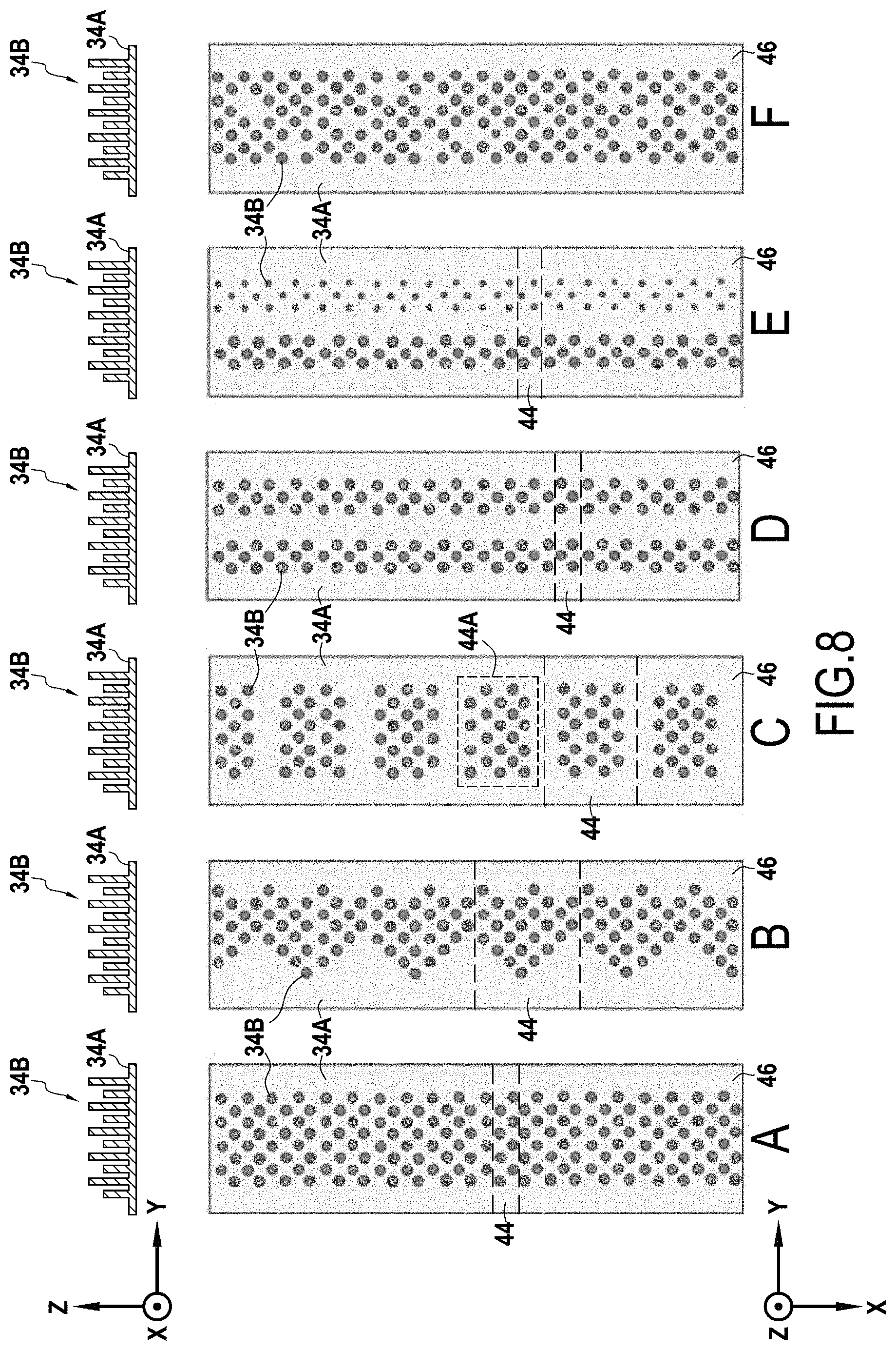 Patent US11771600 Figure 3 – Laminated assembly, nappy comprising such an assembly and method for manufacturing such an assembly
