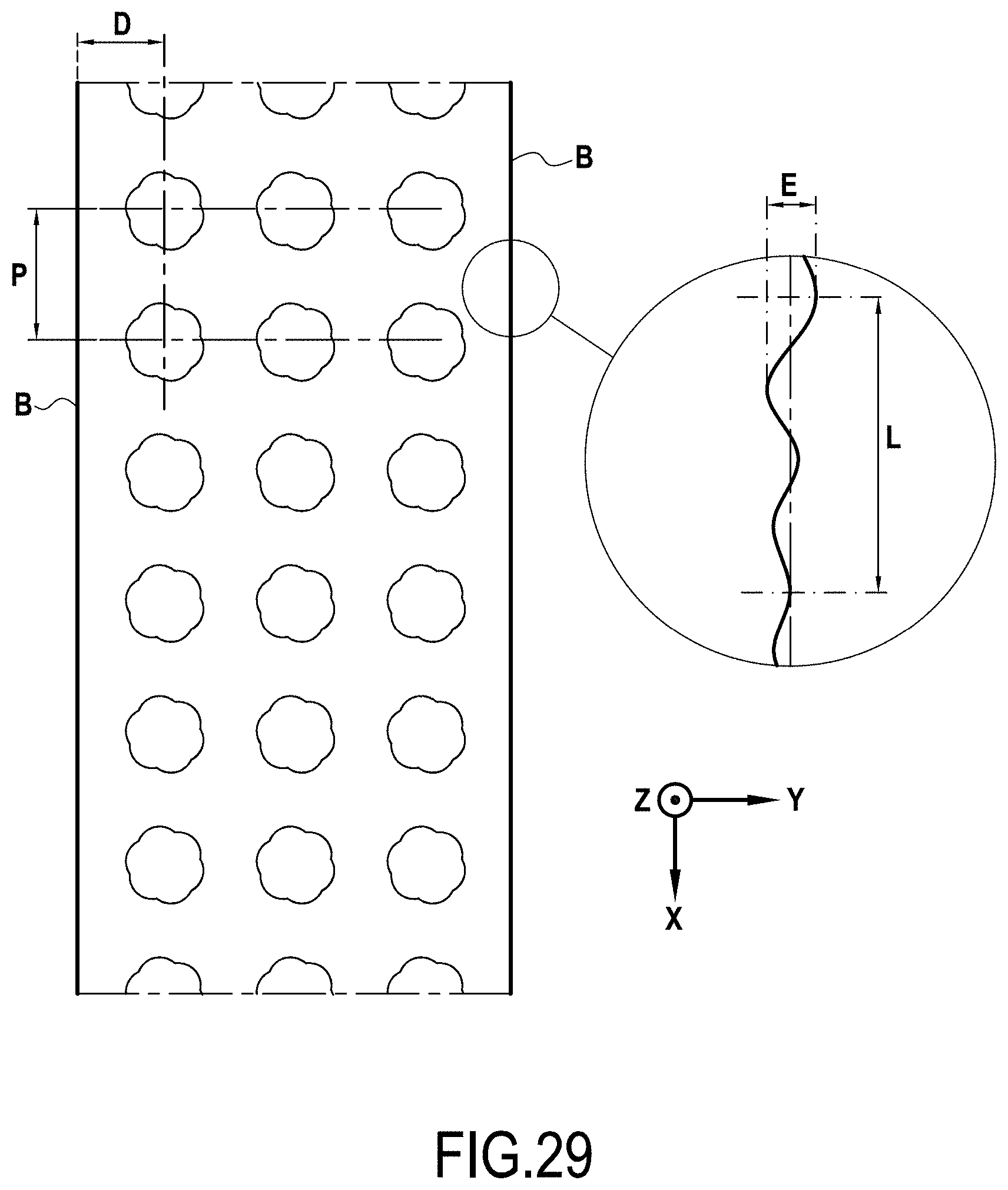 Patent US11771600 Figure 12 – Laminated assembly, nappy comprising such an assembly and method for manufacturing such an assembly